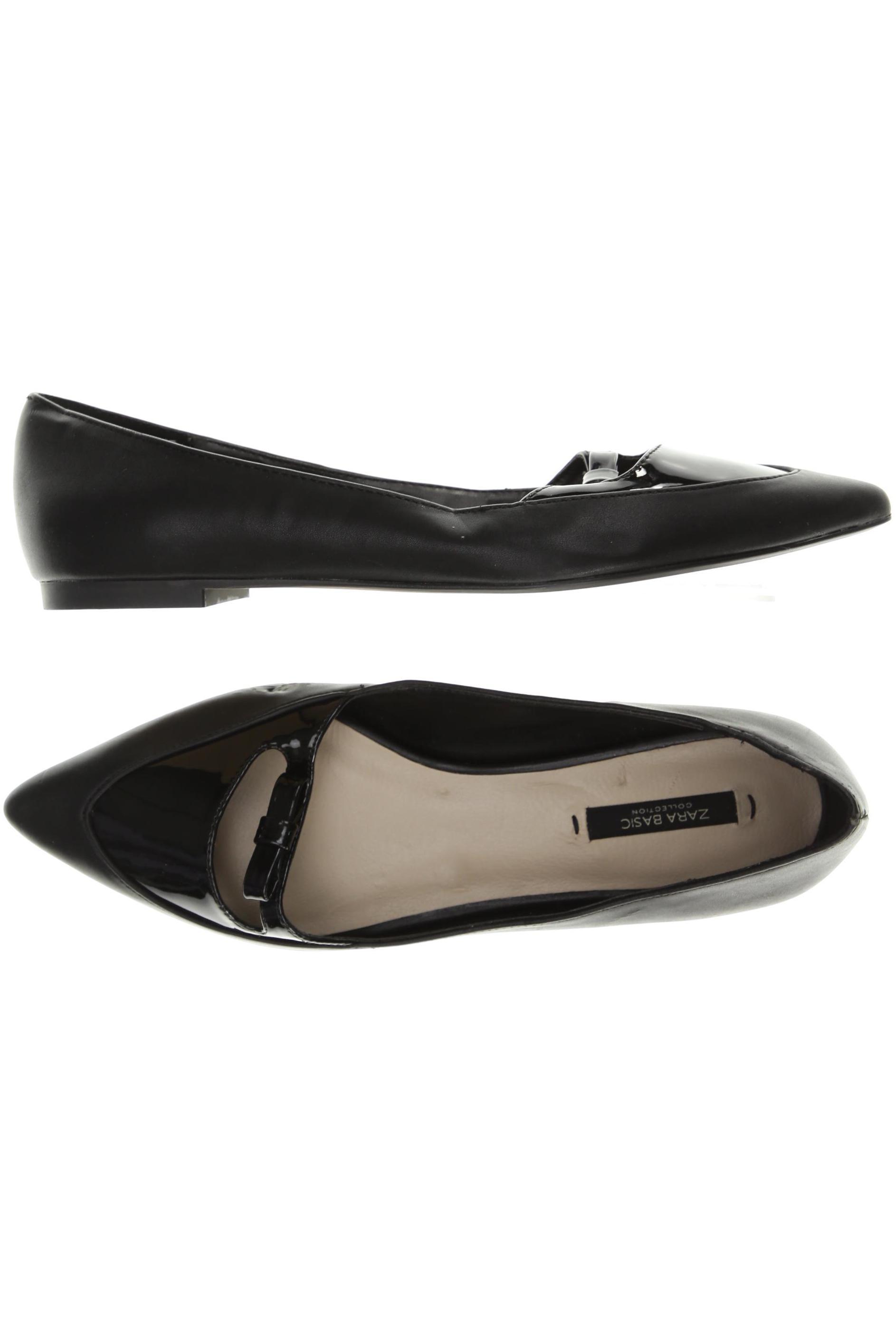 

Zara Damen Ballerinas, schwarz, Gr. 38