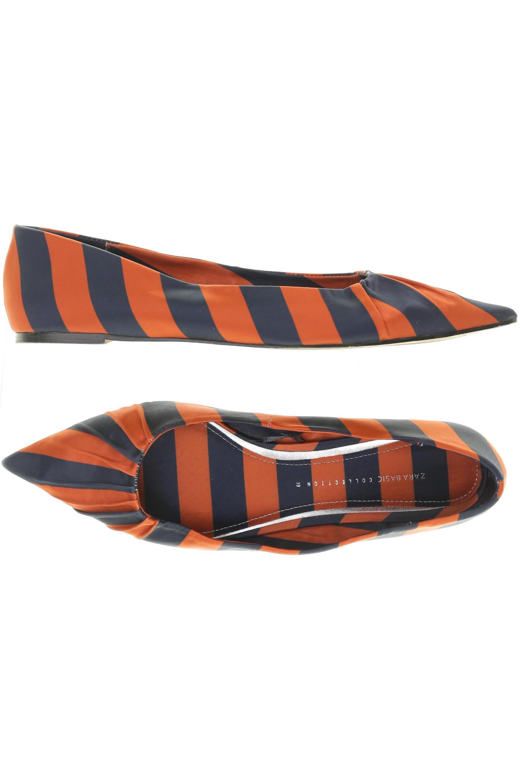 

Zara Damen Ballerinas, orange, Gr. 39