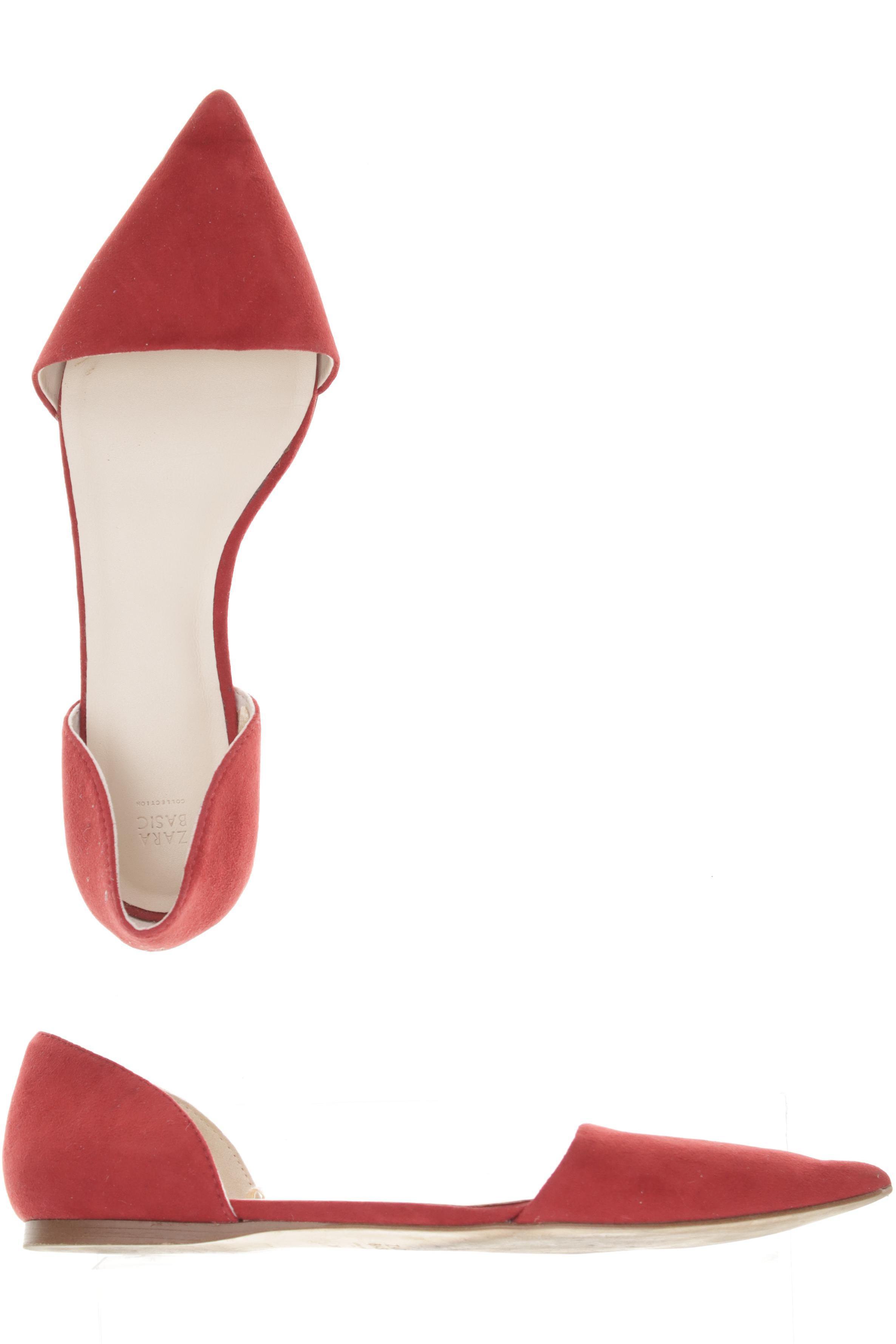 

Zara Damen Ballerinas, rot, Gr. 37