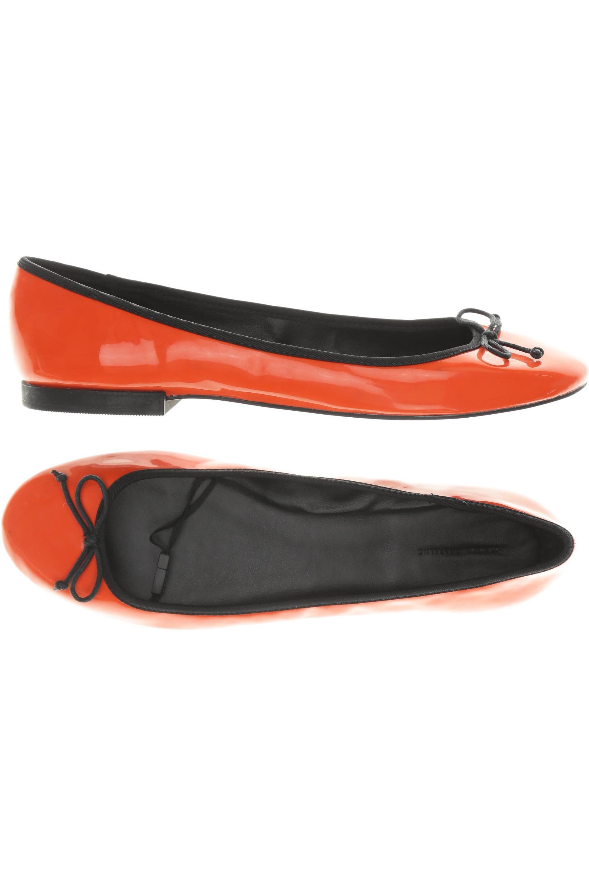 

Zara Damen Ballerinas, orange, Gr. 40