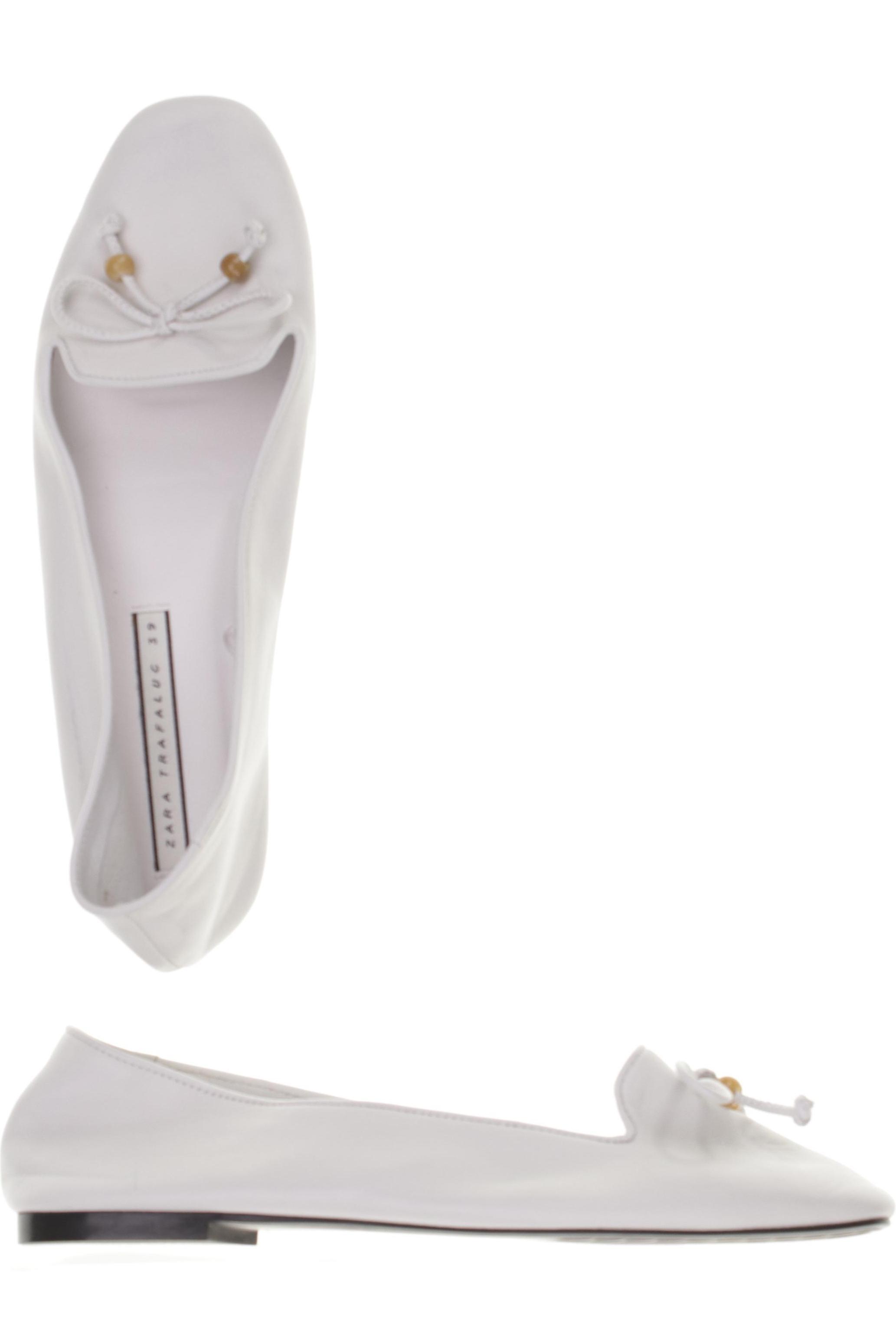 

Zara Damen Ballerinas, weiß, Gr. 39