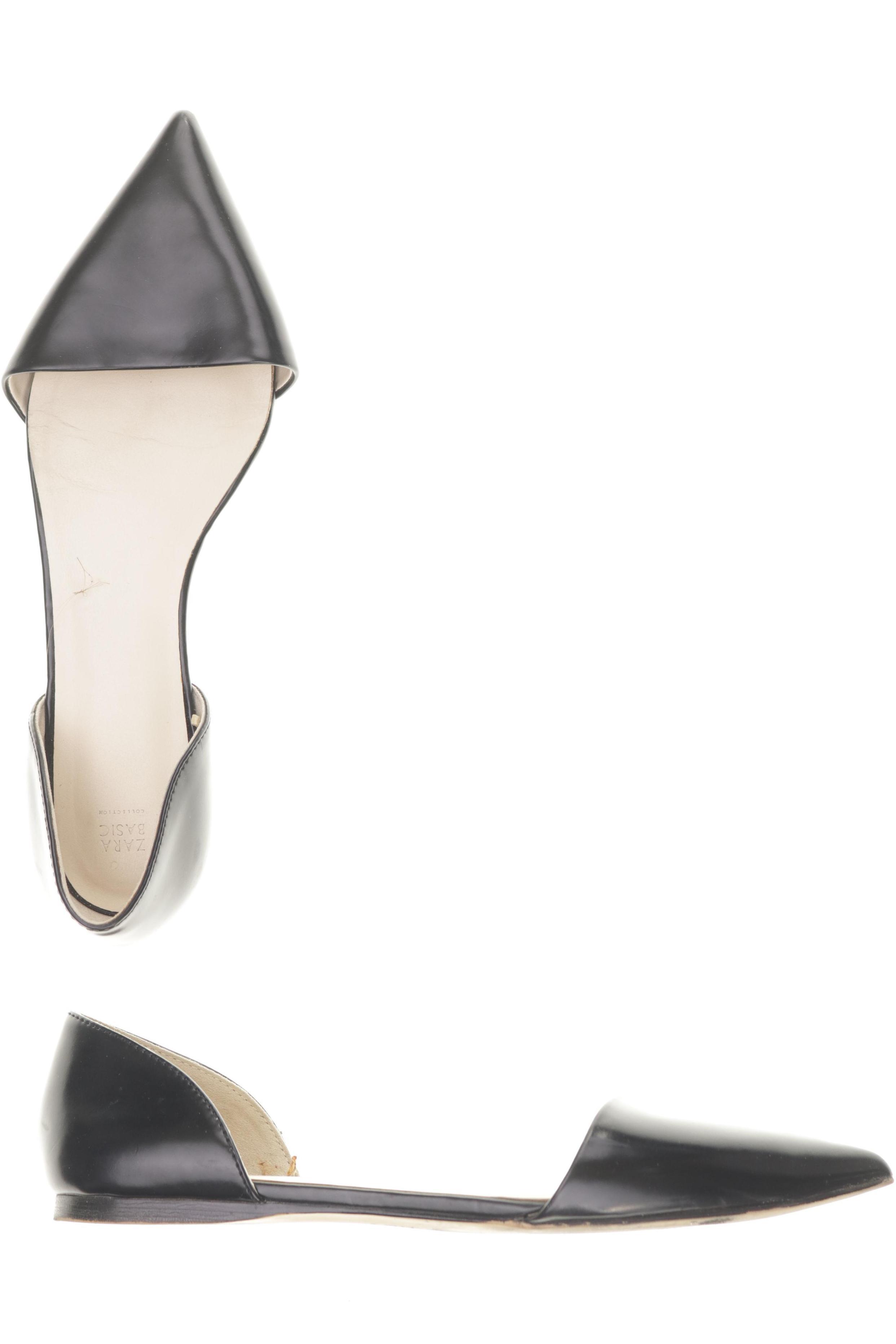 

Zara Damen Ballerinas, schwarz, Gr. 38