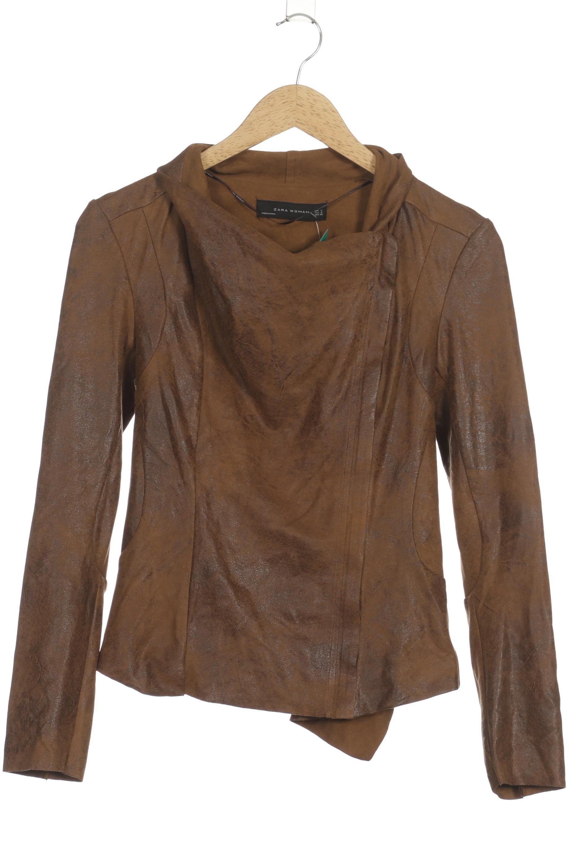 

Zara Damen Jacke, braun, Gr.