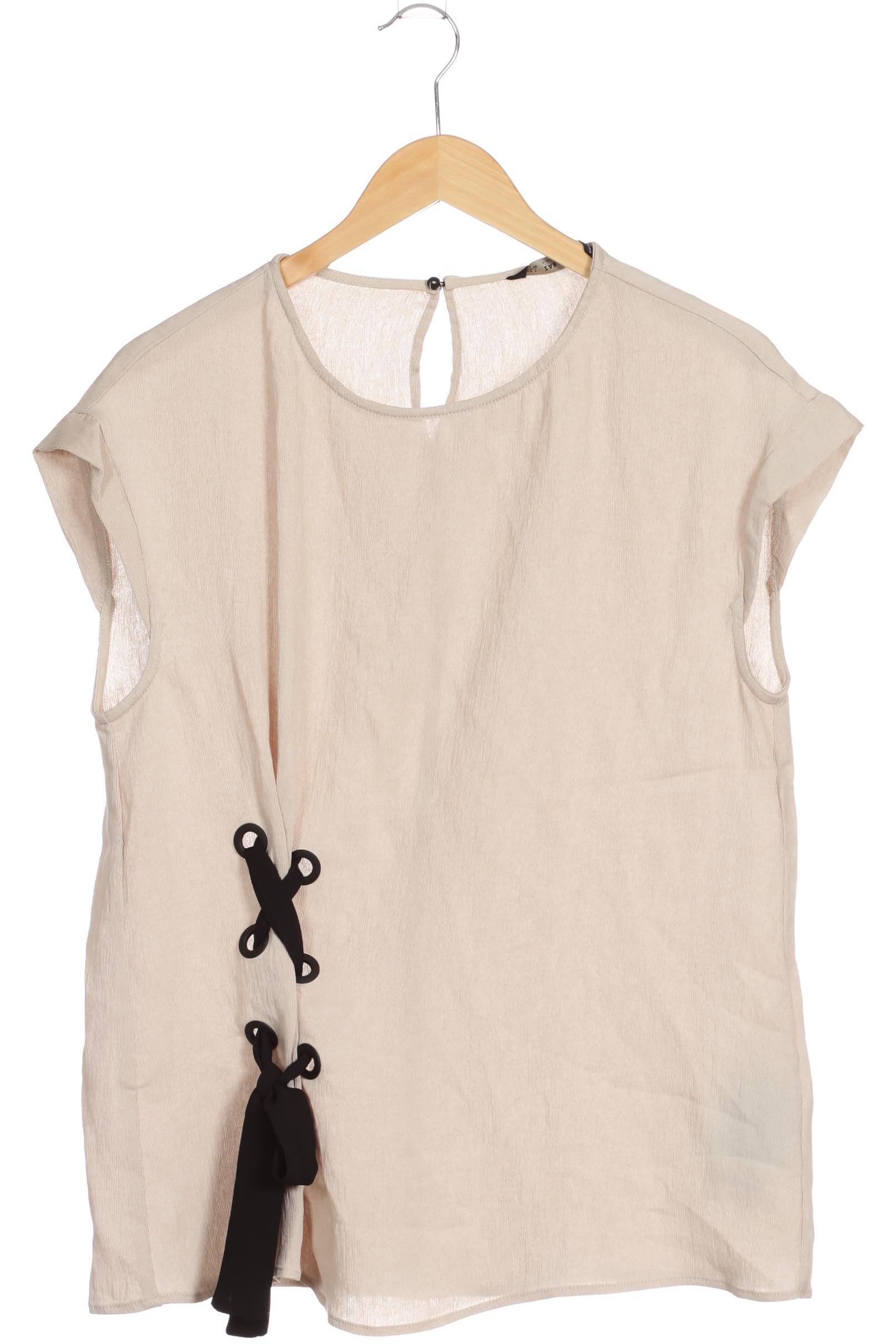 

Zara Damen Bluse, beige, Gr.
