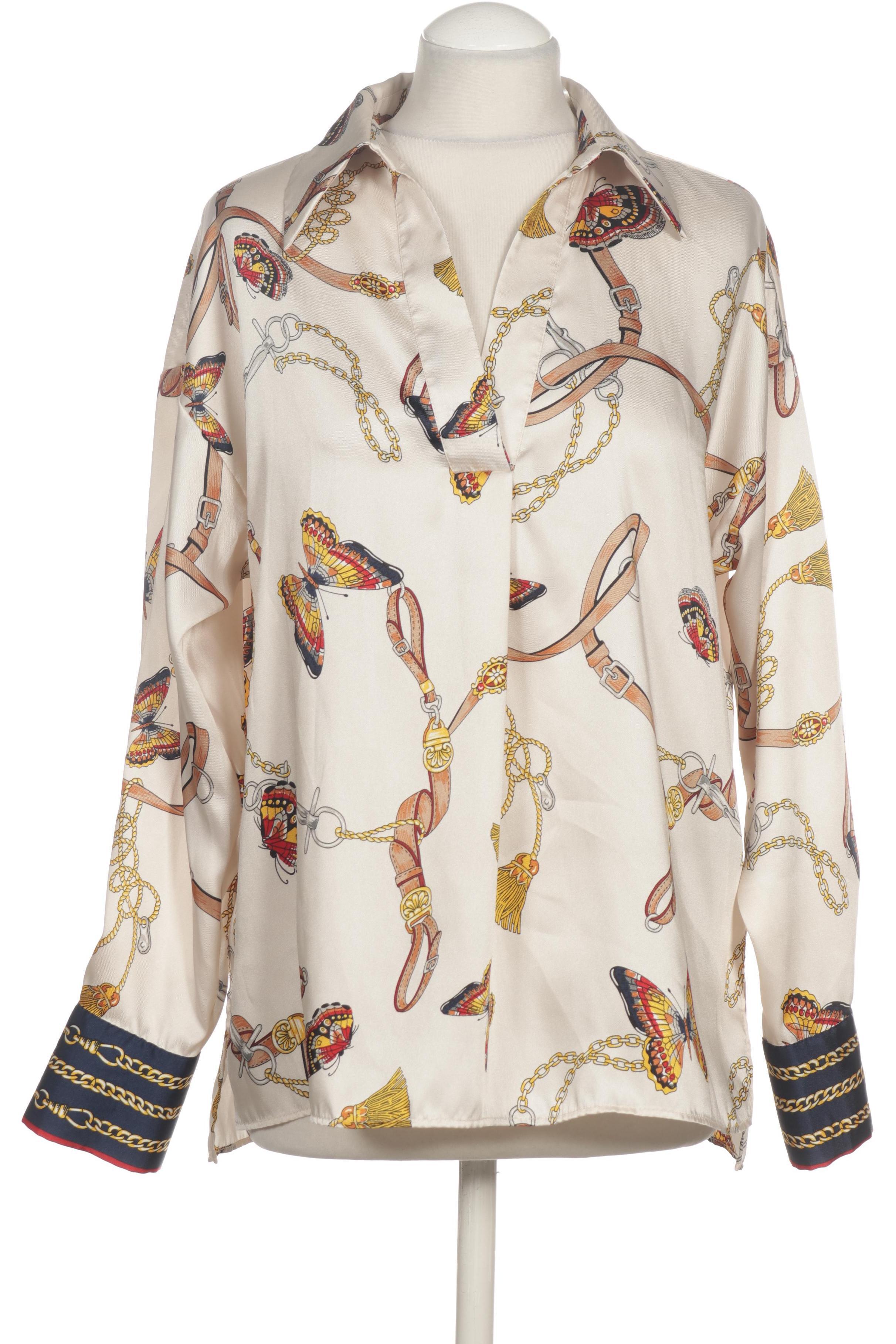 

Zara Damen Bluse, beige, Gr.