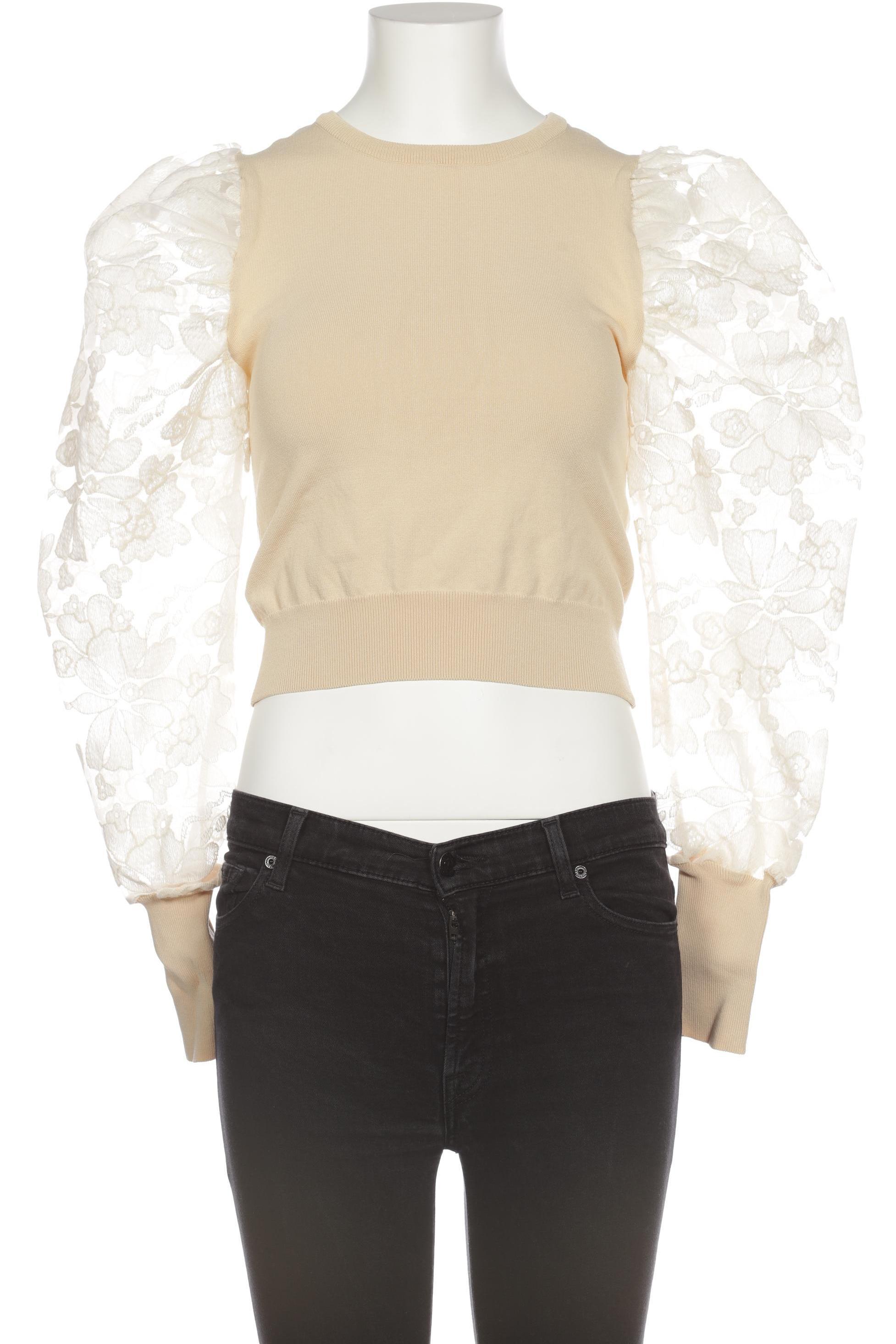

Zara Damen Bluse, beige, Gr.