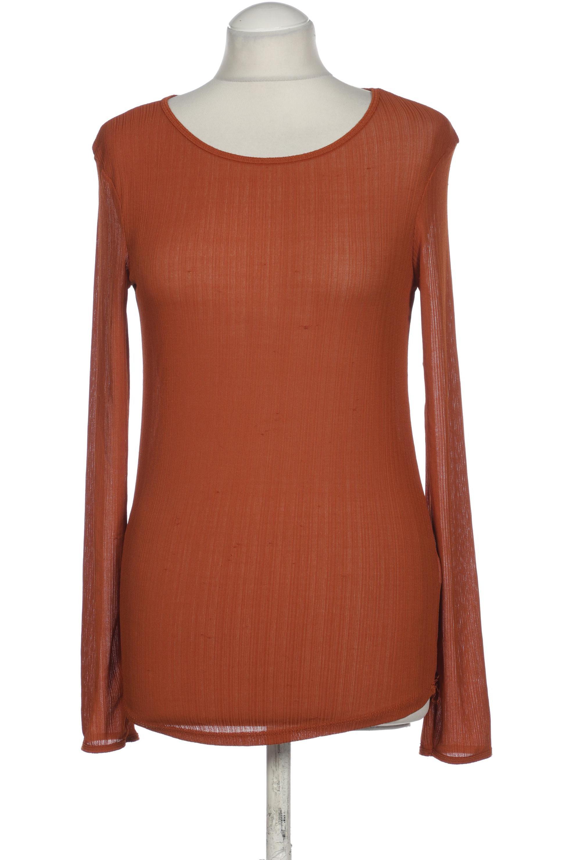 

Zara Damen Langarmshirt, braun, Gr.