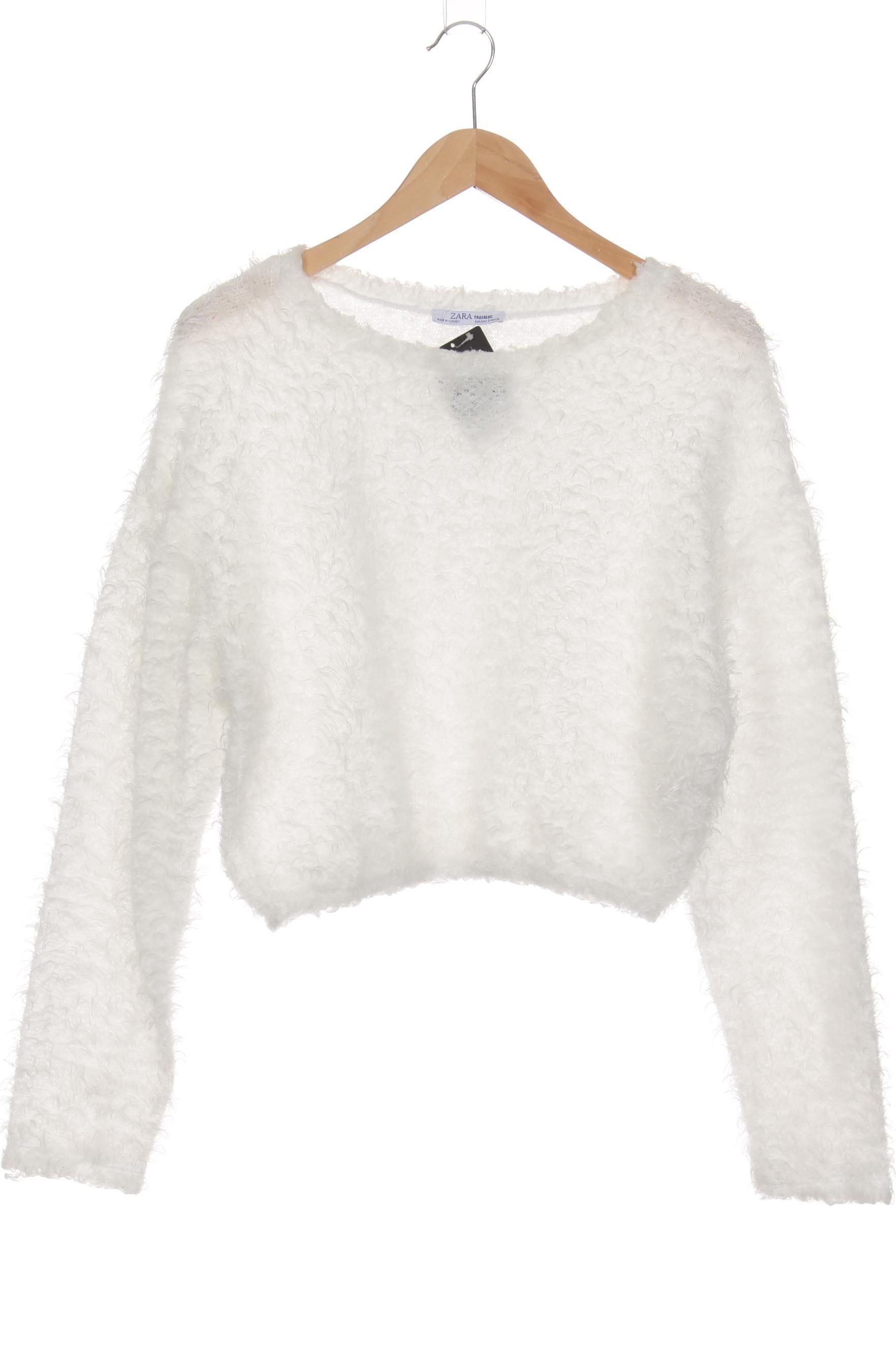 

Zara Damen Pullover, weiß, Gr.