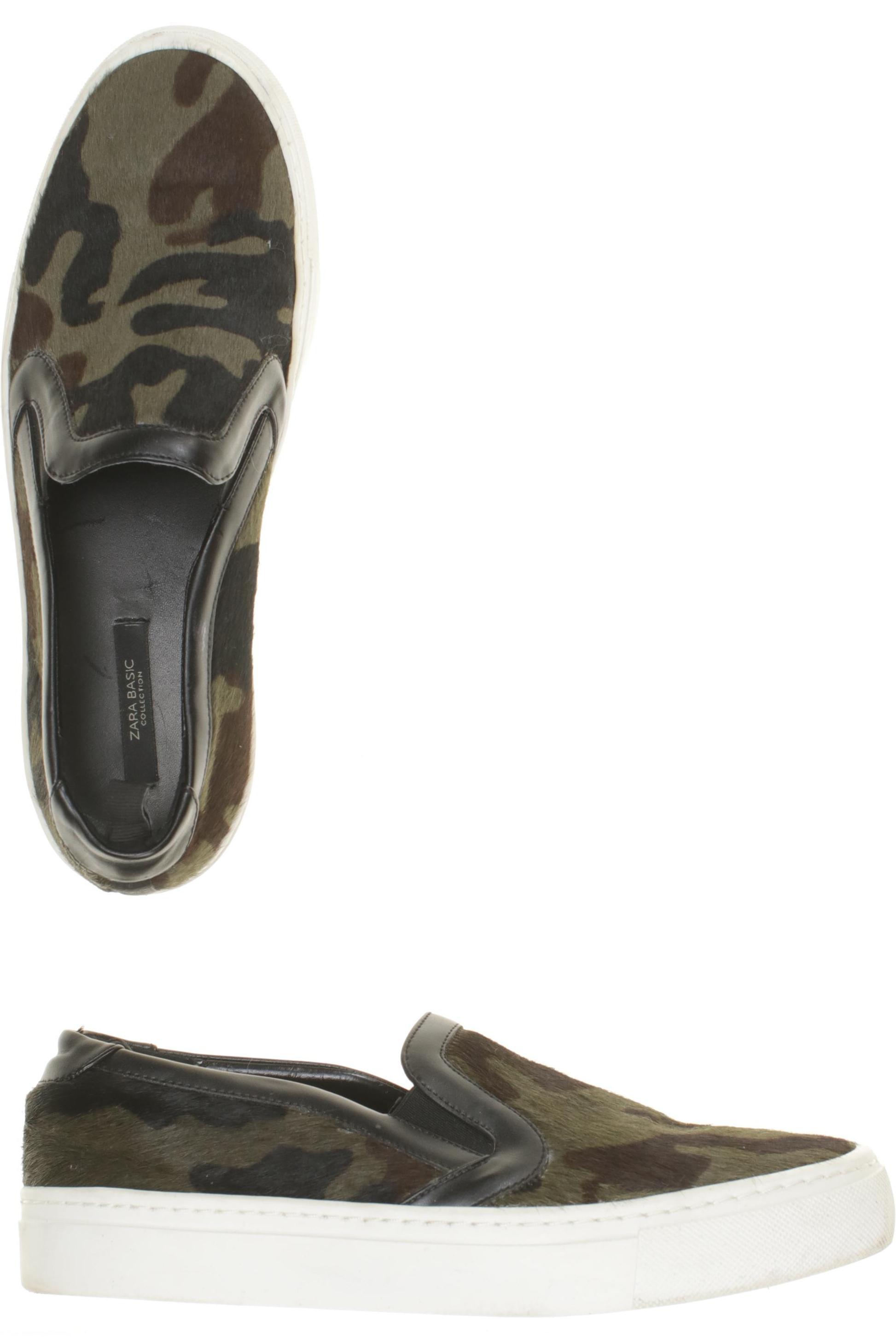 

Zara Damen Halbschuh, grün, Gr. 40