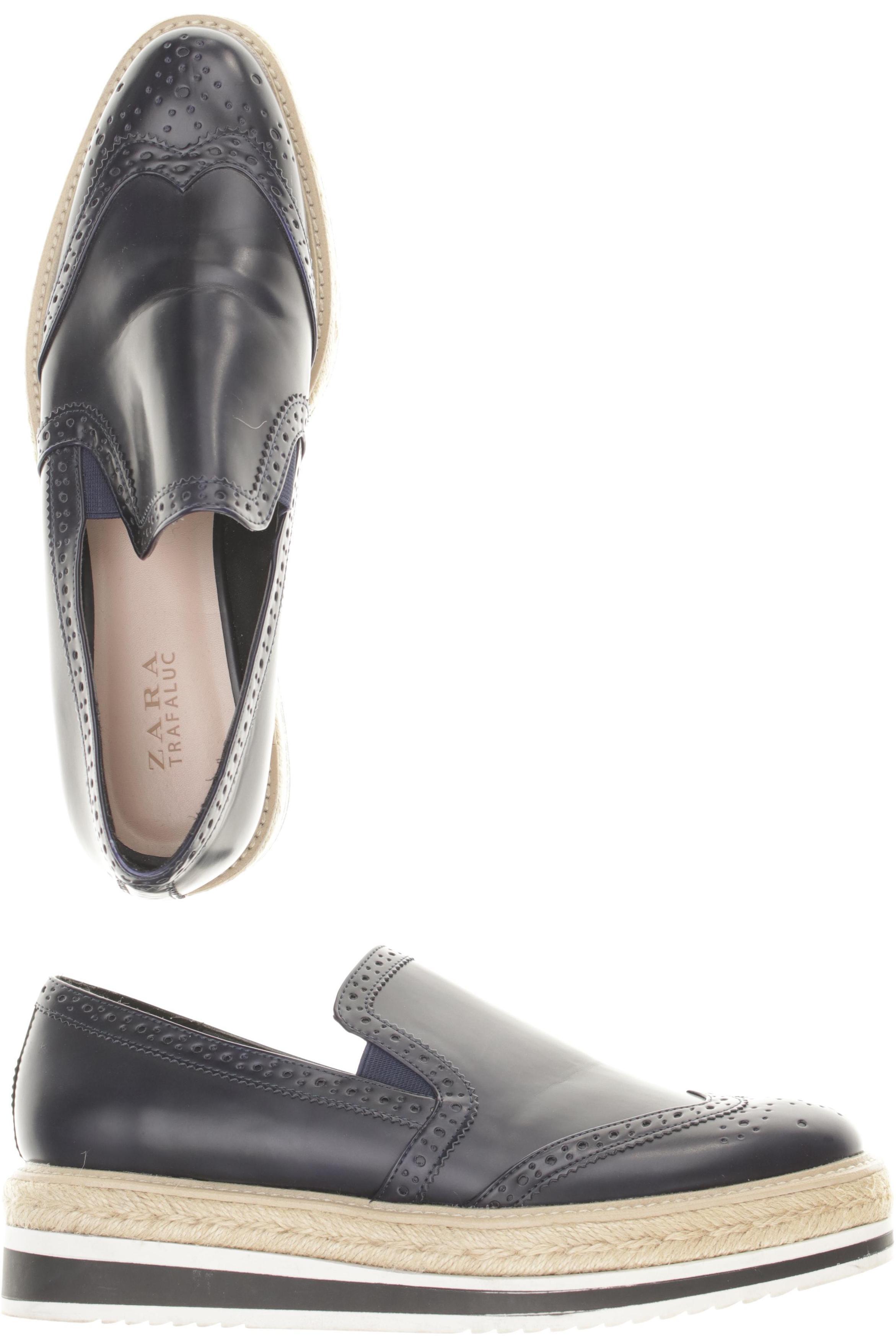 

Zara Damen Halbschuh, blau, Gr. 41