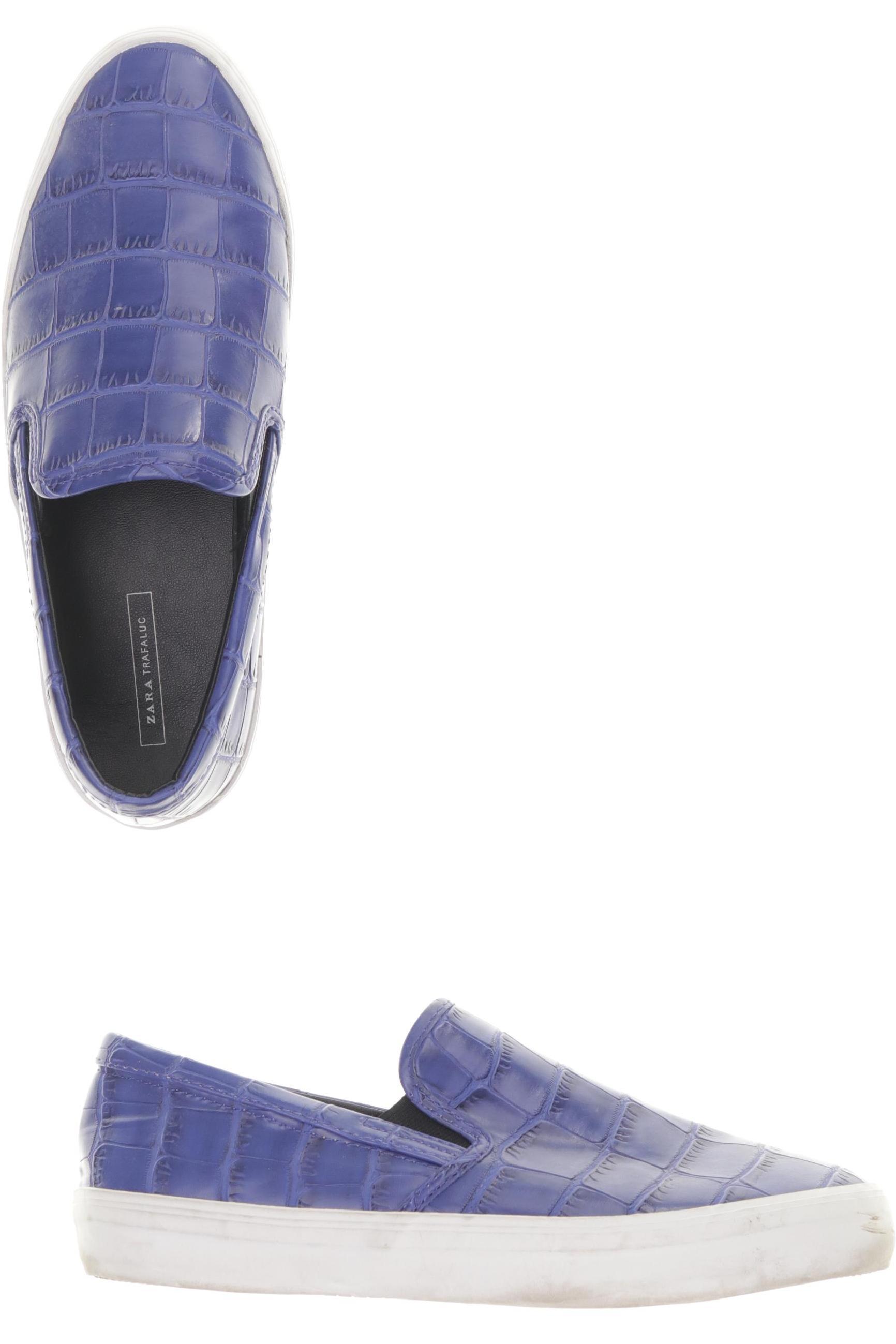 

Zara Damen Halbschuh, blau, Gr. 38