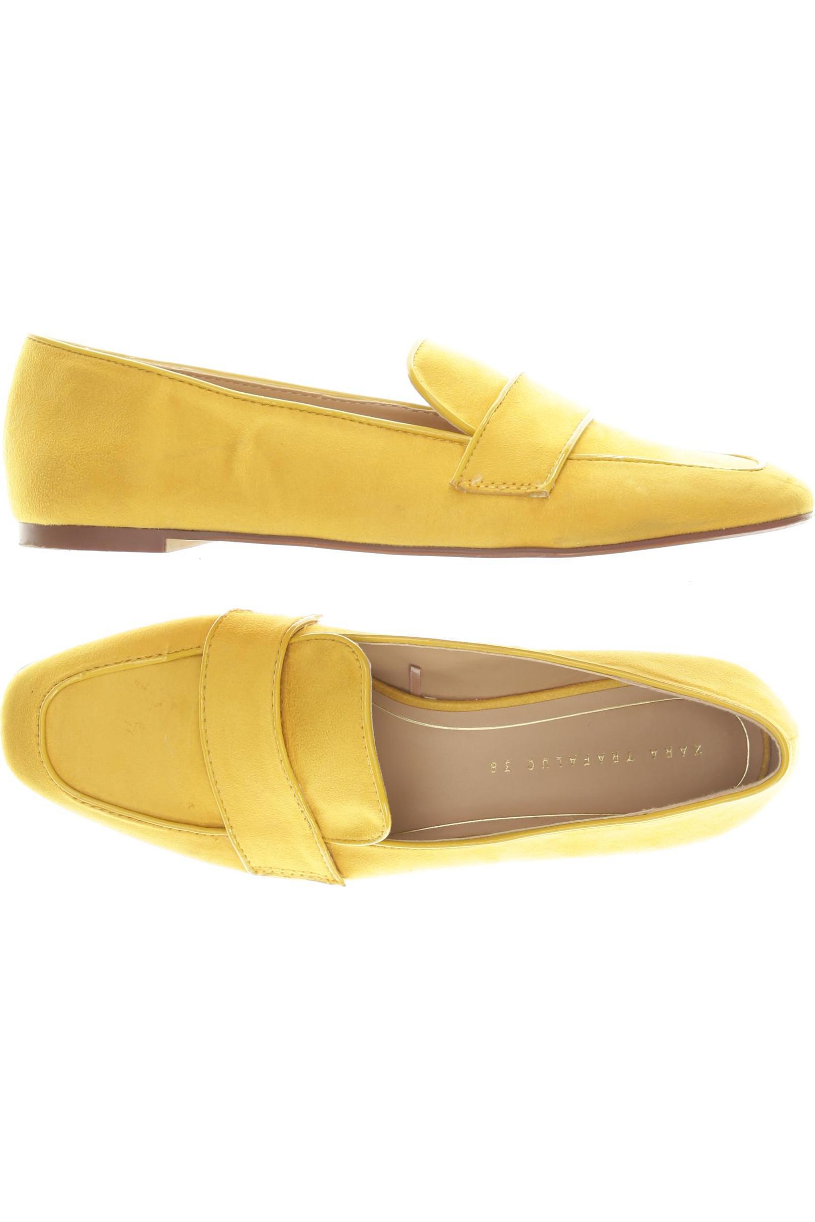 

Zara Damen Halbschuh, orange, Gr. 38