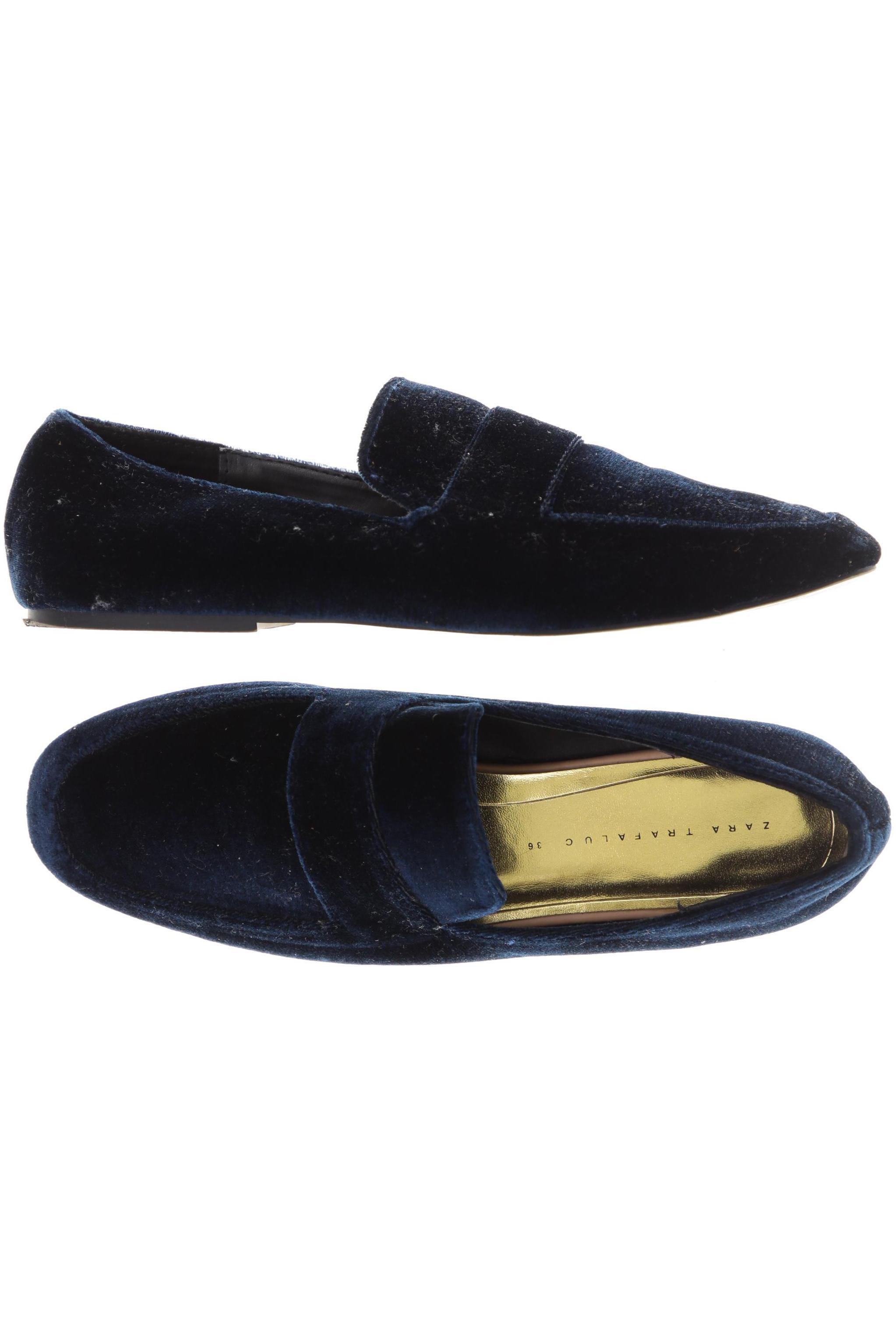 

Zara Damen Halbschuh, blau, Gr. 36