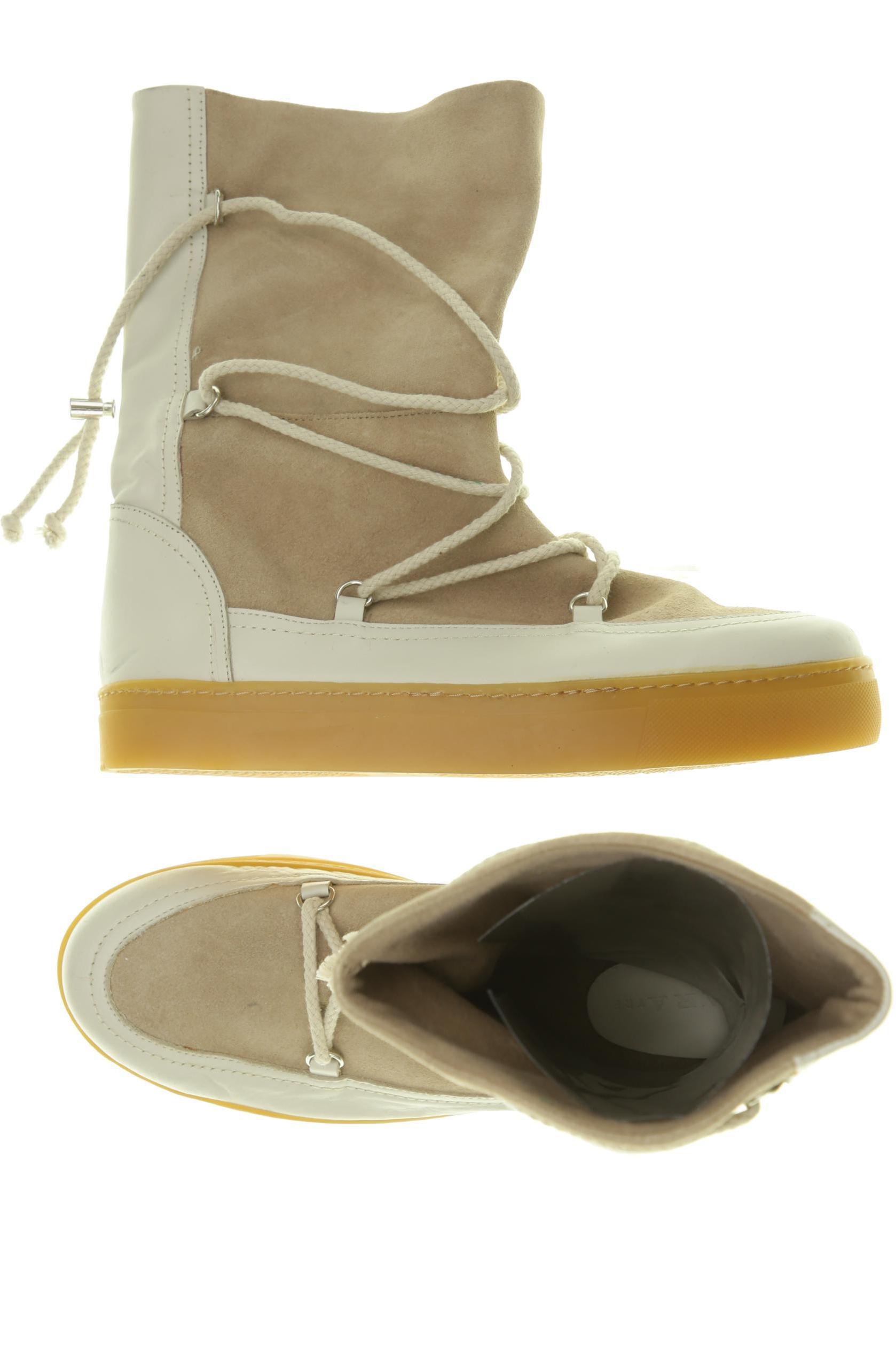 

Zara Damen Stiefel, beige, Gr. 41