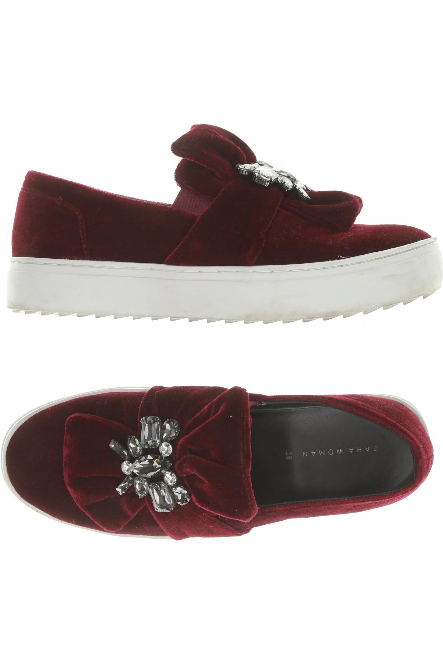 

Zara Damen Halbschuh, rot, Gr. 38