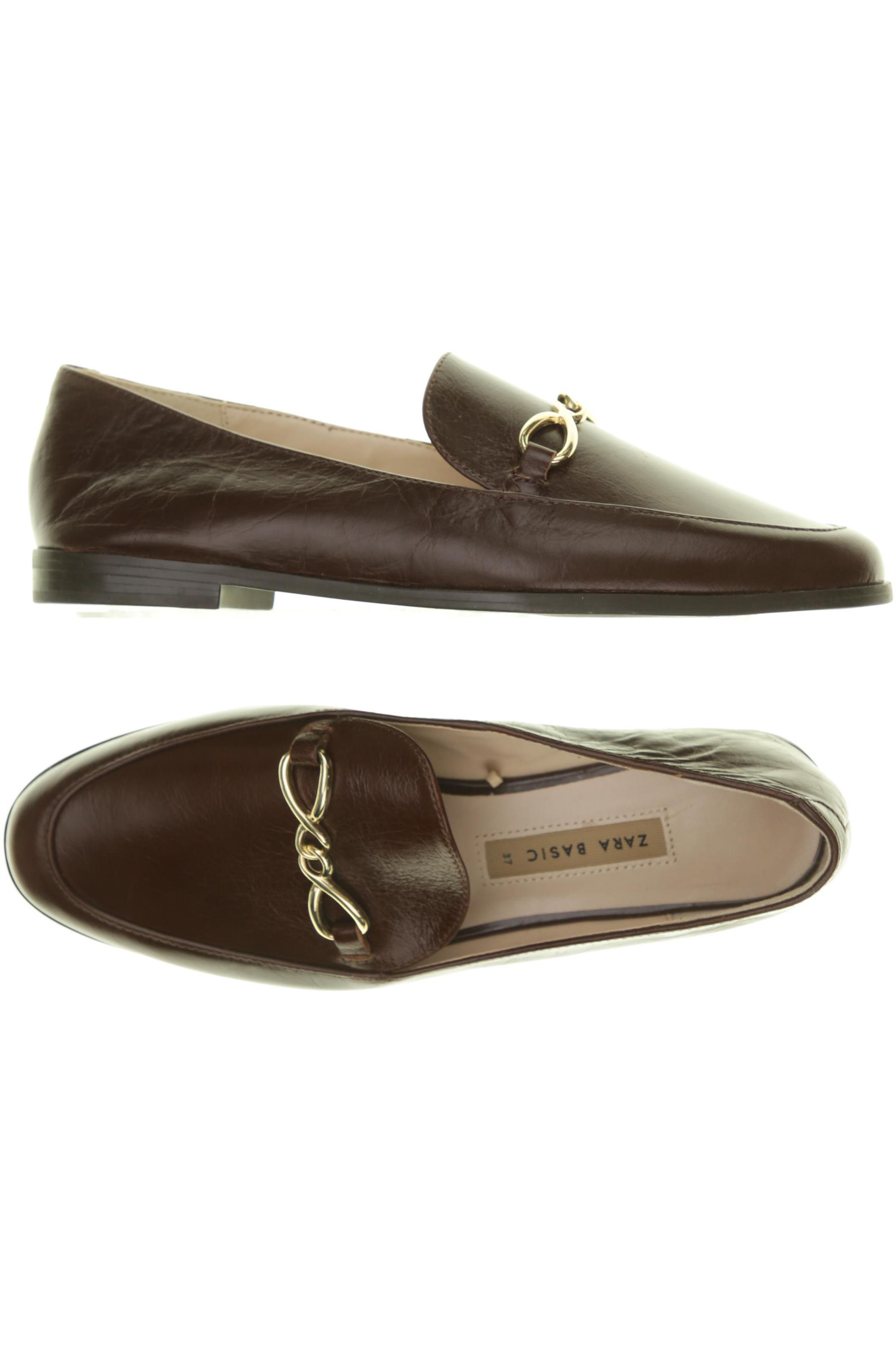 

Zara Damen Halbschuh, braun, Gr. 37