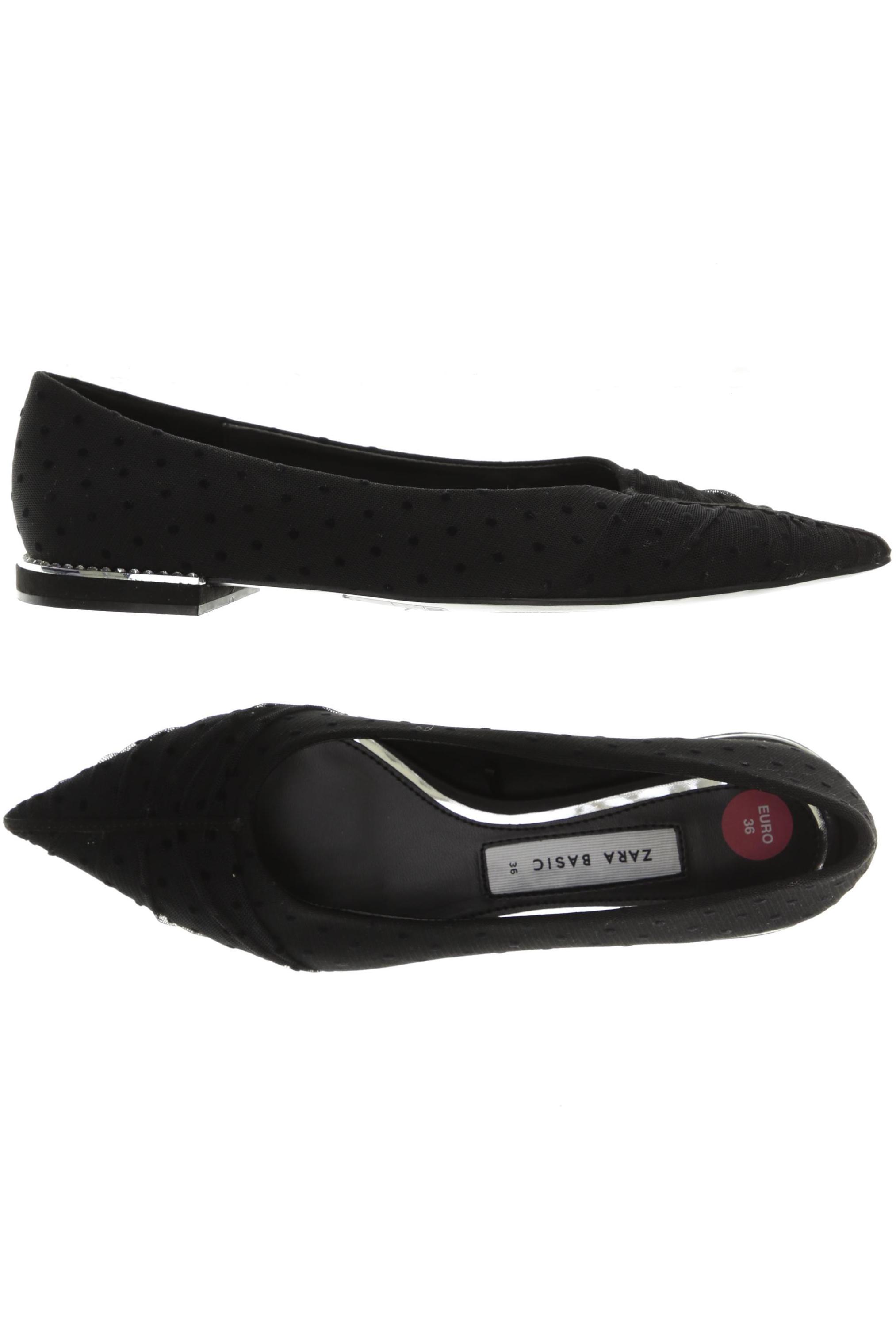 

Zara Damen Ballerinas, schwarz, Gr. 36