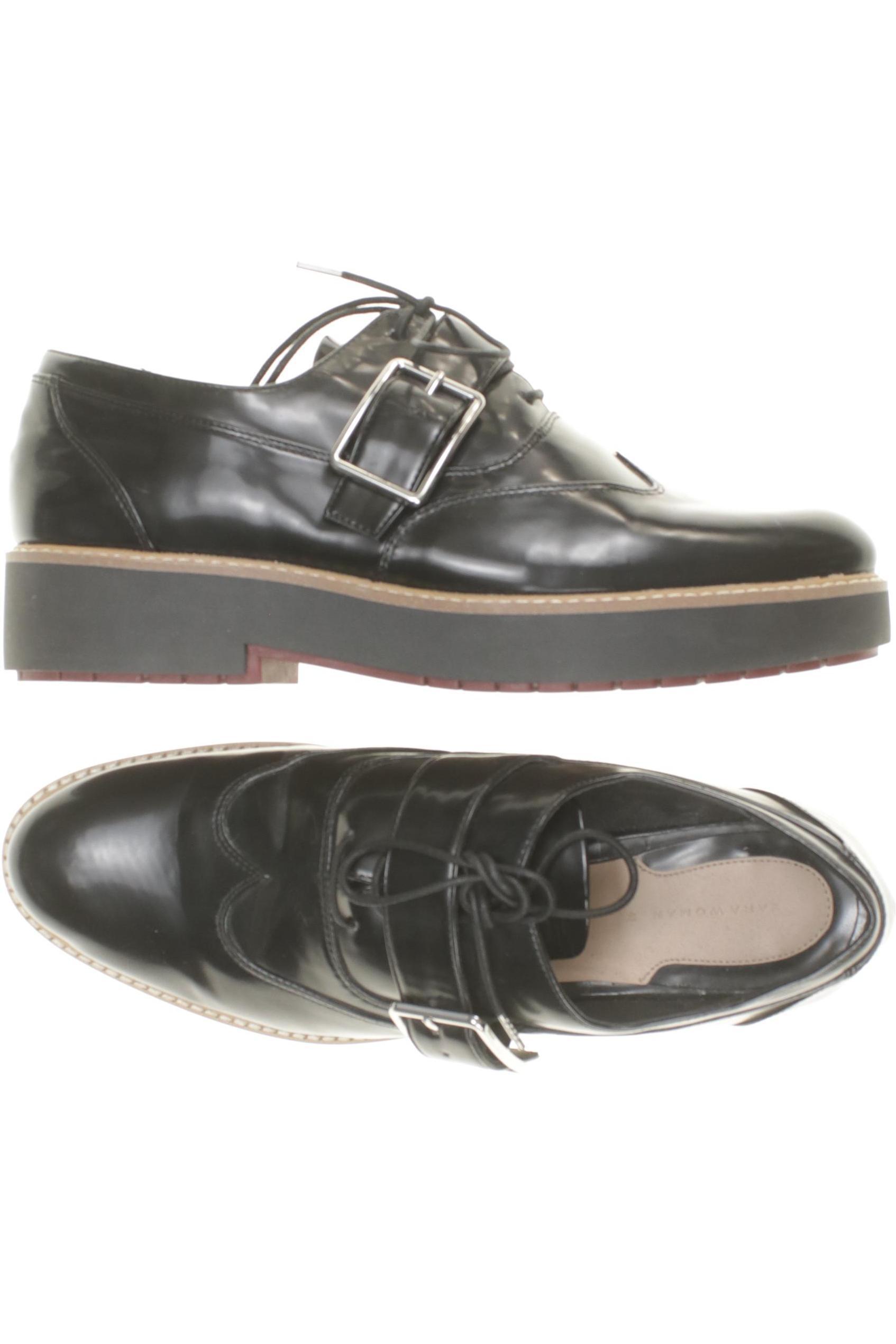 

Zara Damen Halbschuh, schwarz, Gr. 41