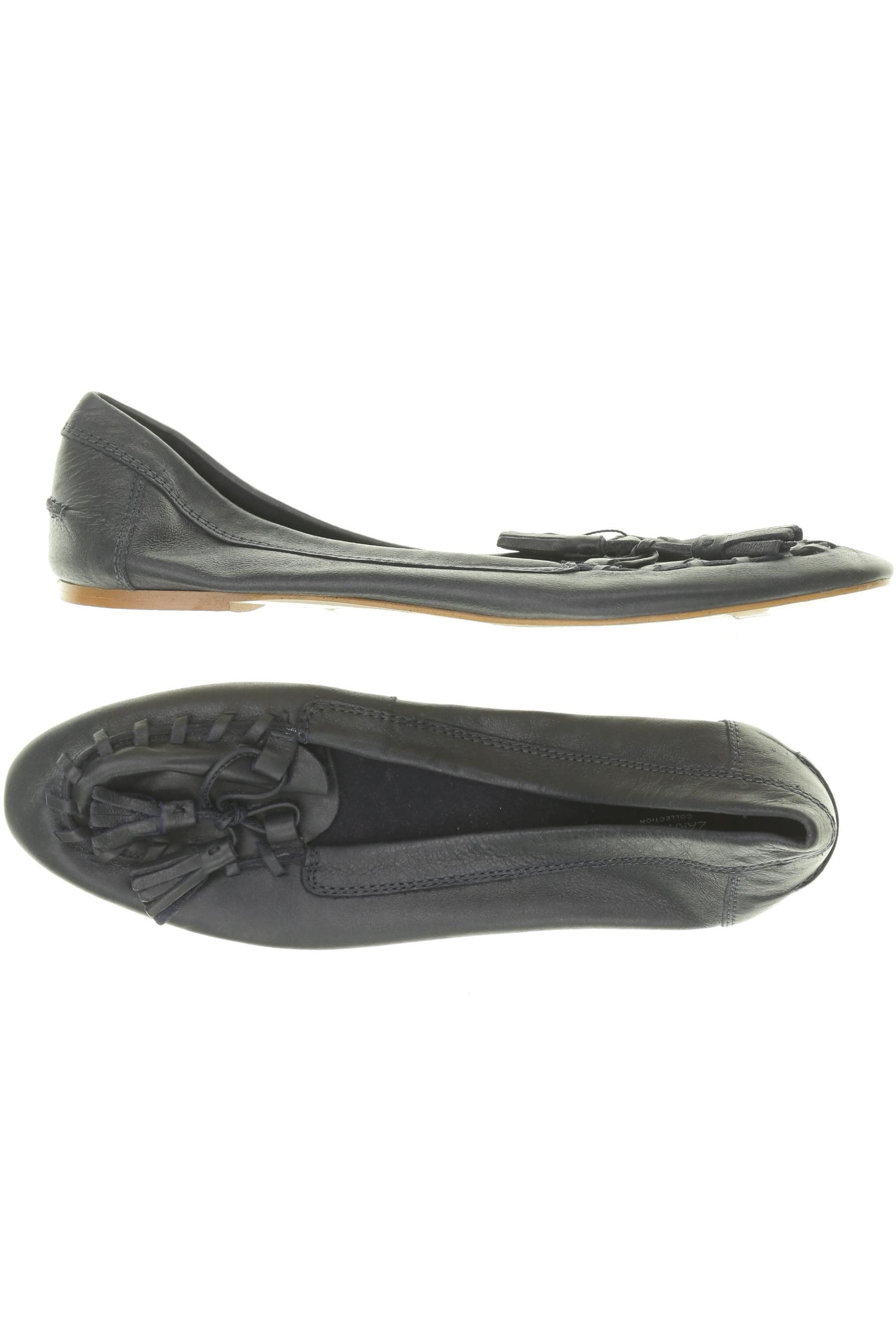 

Zara Damen Halbschuh, blau, Gr. 40