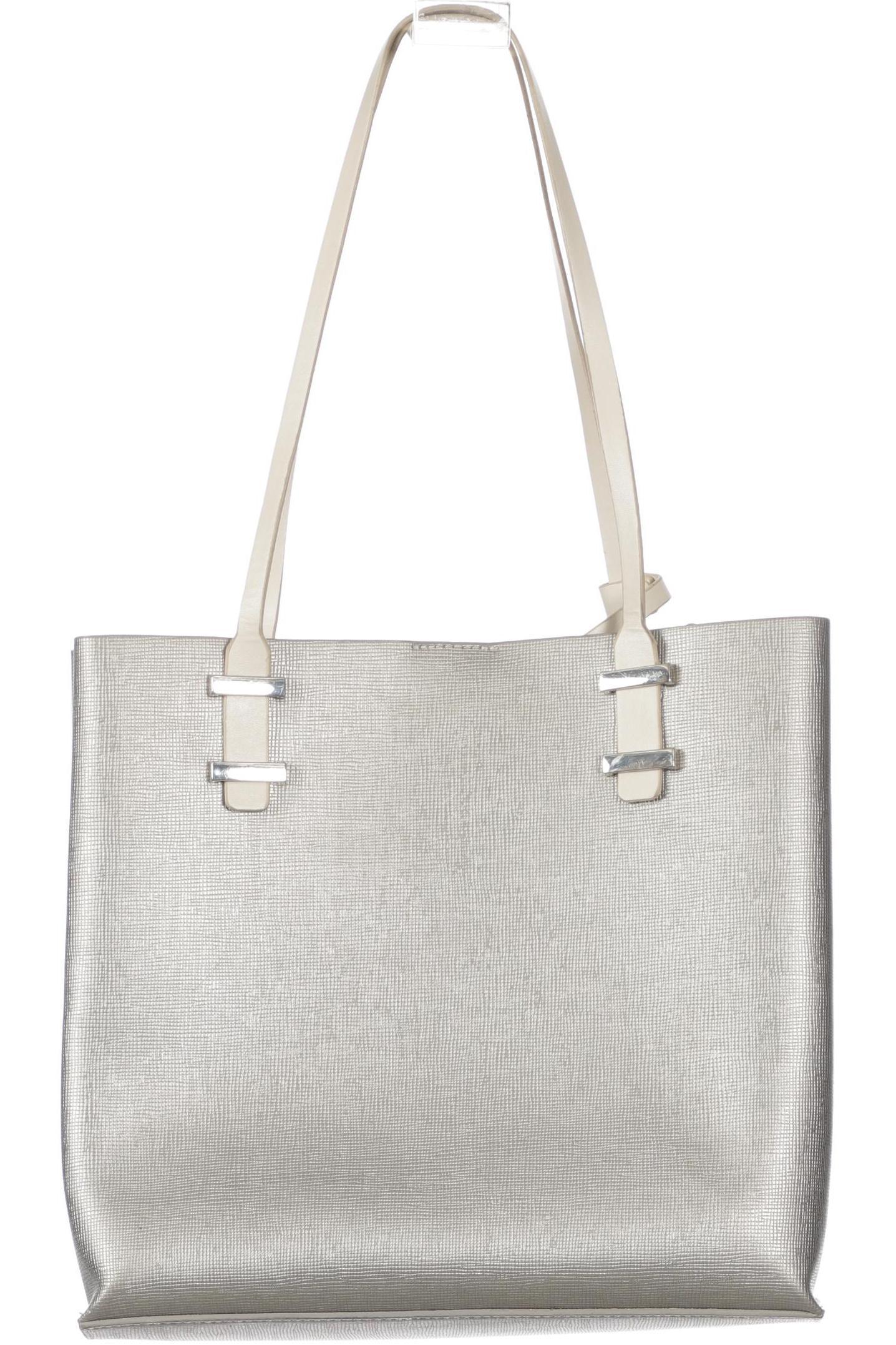 

Zara Damen Handtasche, silber, Gr.