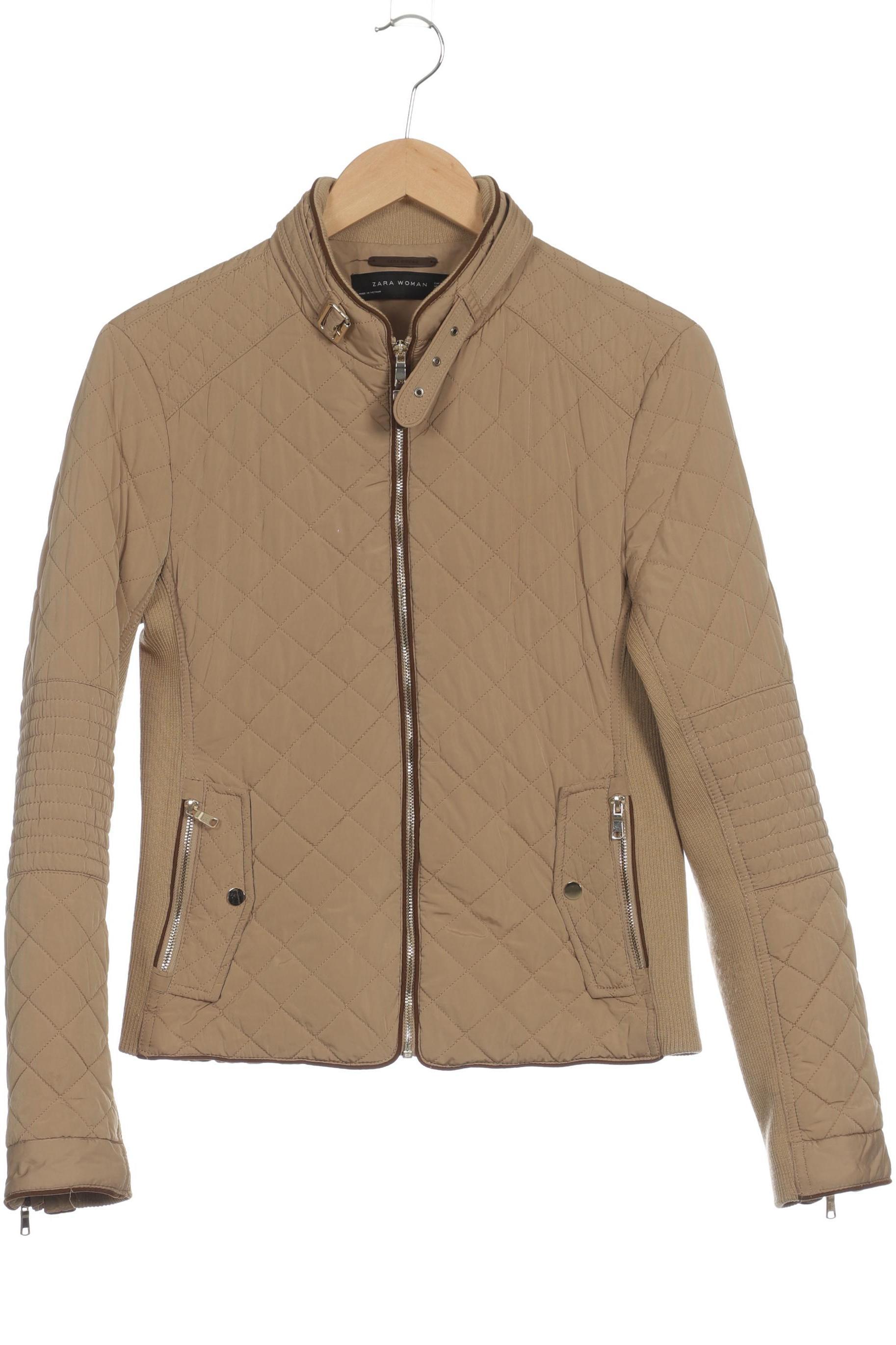 

Zara Damen Jacke, beige, Gr.