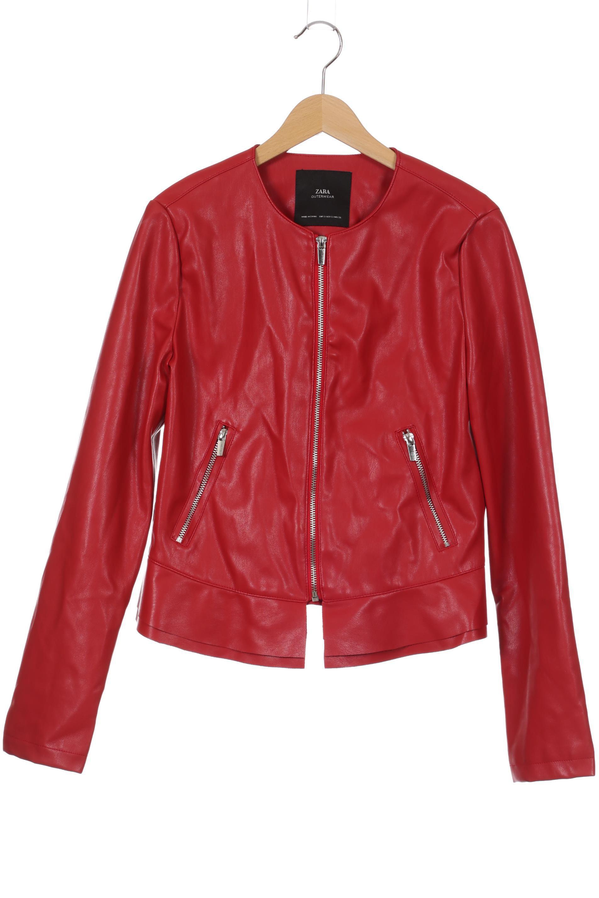 

Zara Damen Jacke, rot, Gr.