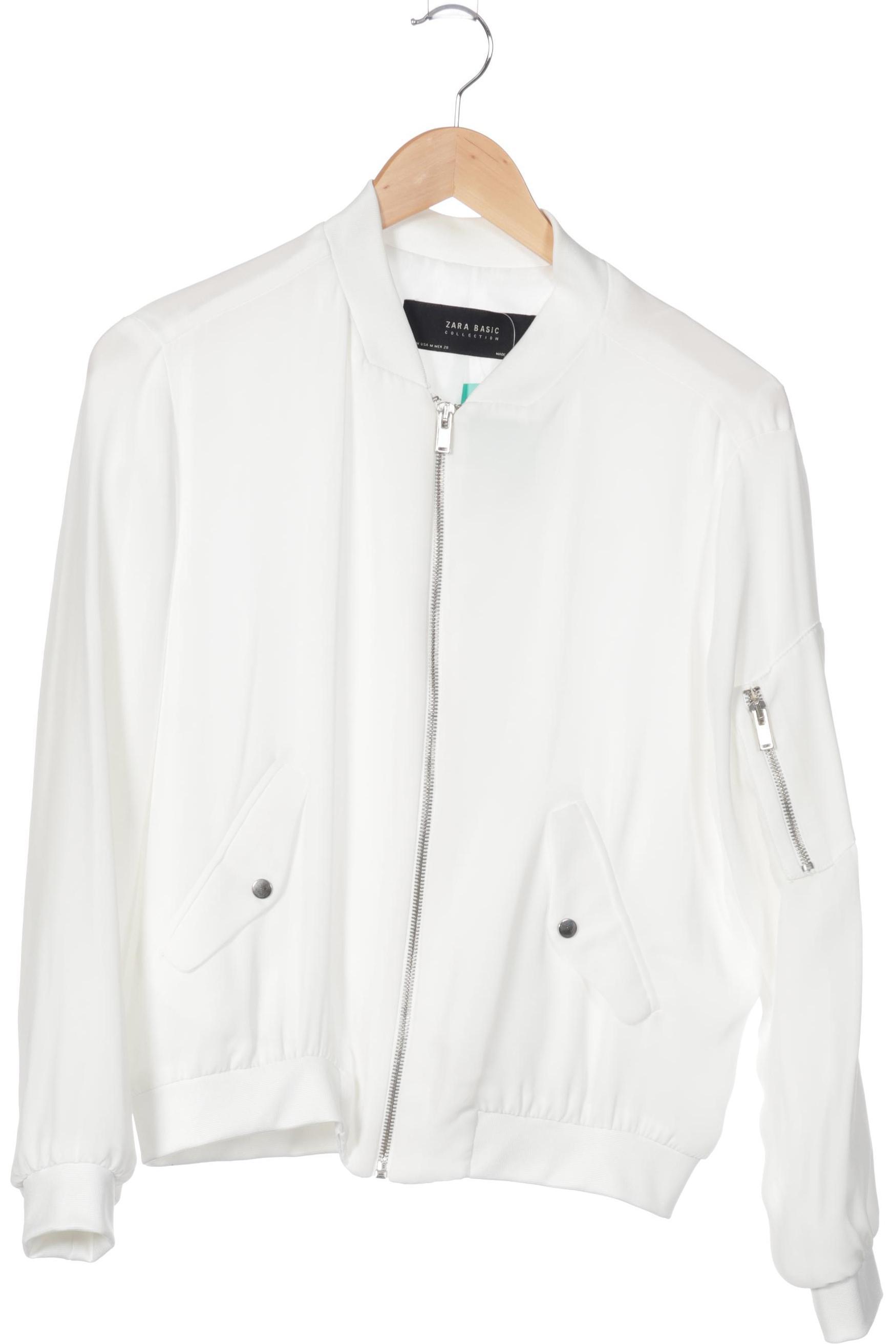 

Zara Damen Jacke, weiß, Gr.