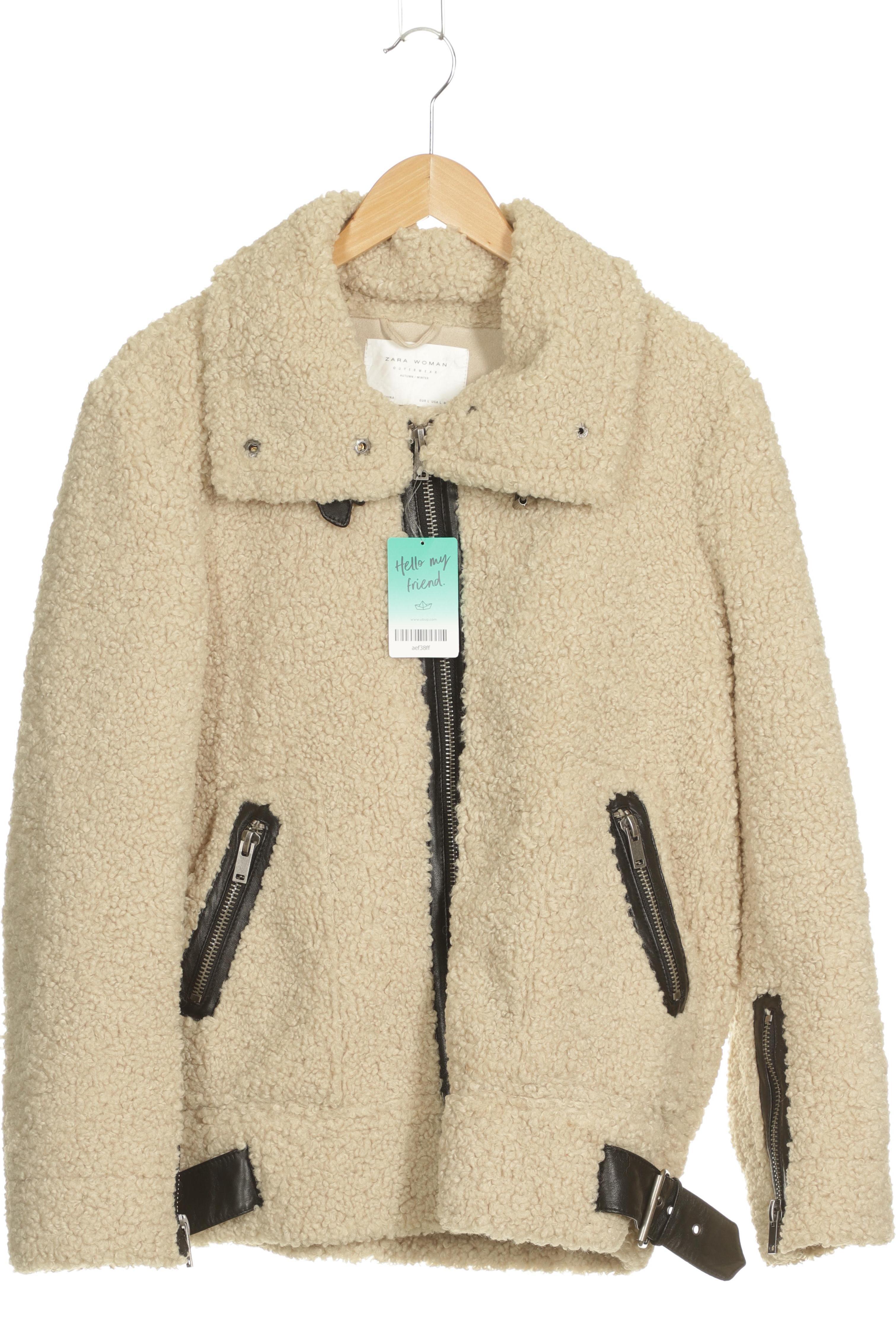 

Zara Damen Jacke, beige, Gr.