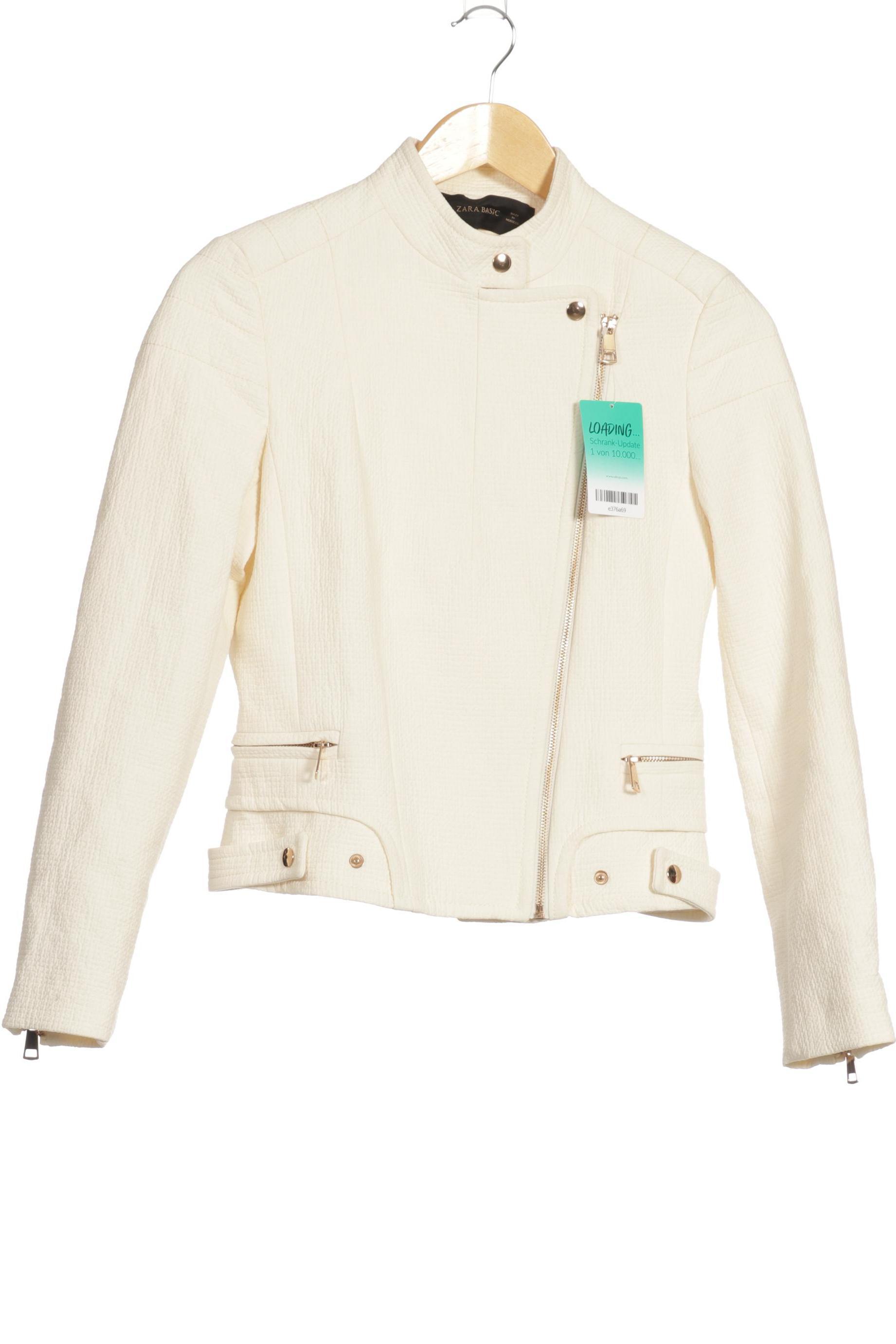 

Zara Damen Jacke, weiß, Gr.