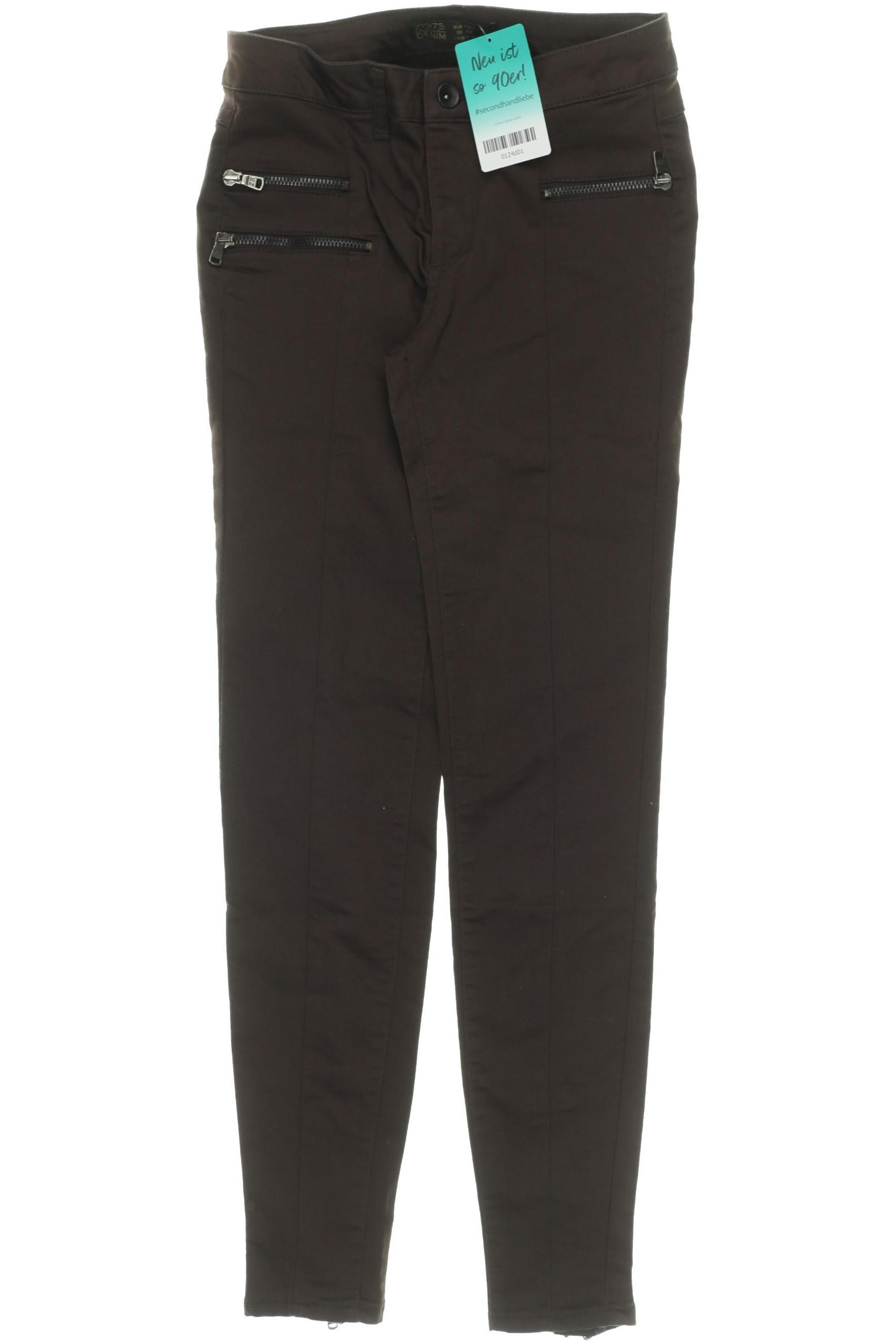 

Zara Damen Stoffhose, braun, Gr. 34