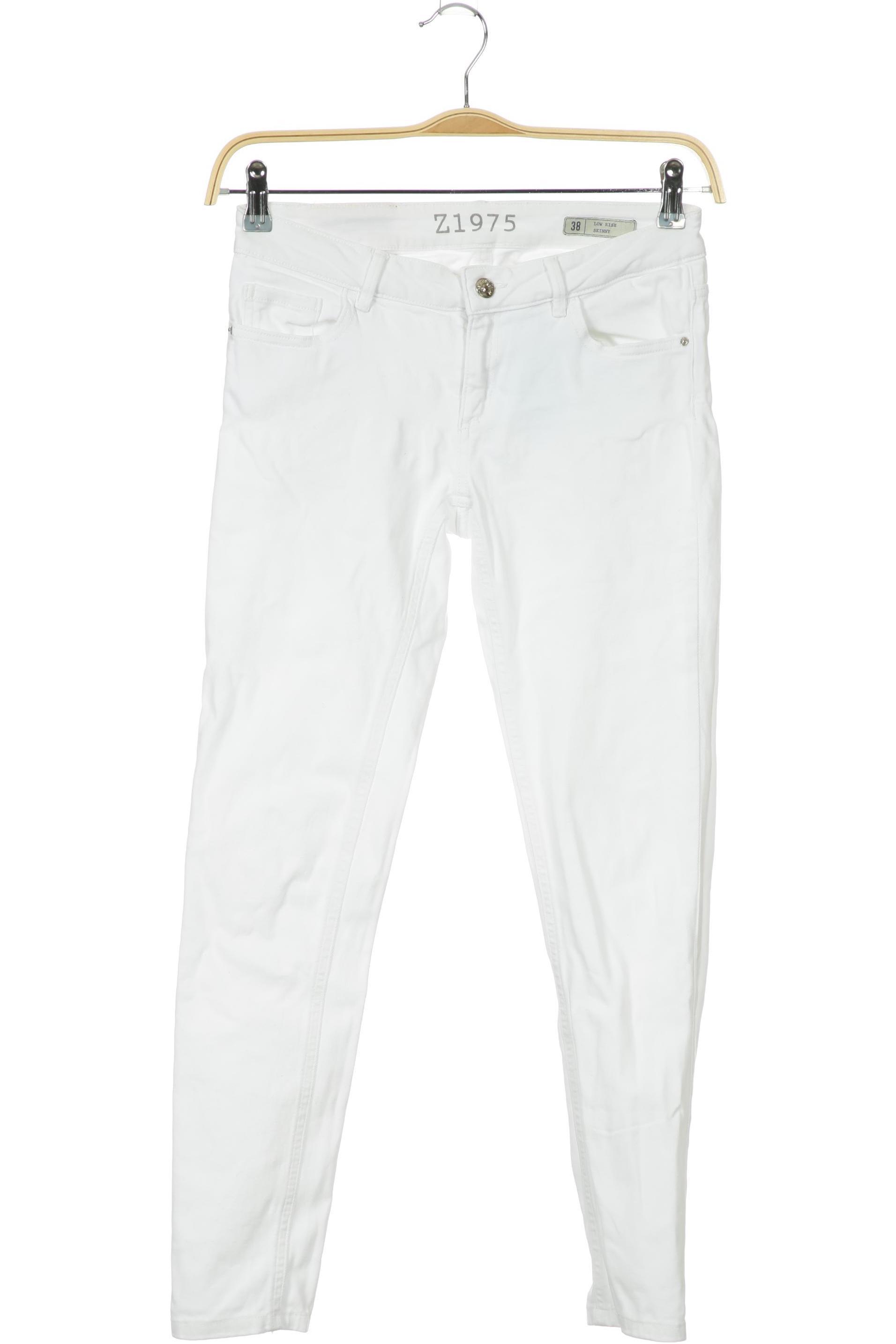

Zara Damen Jeans, weiß, Gr. 38