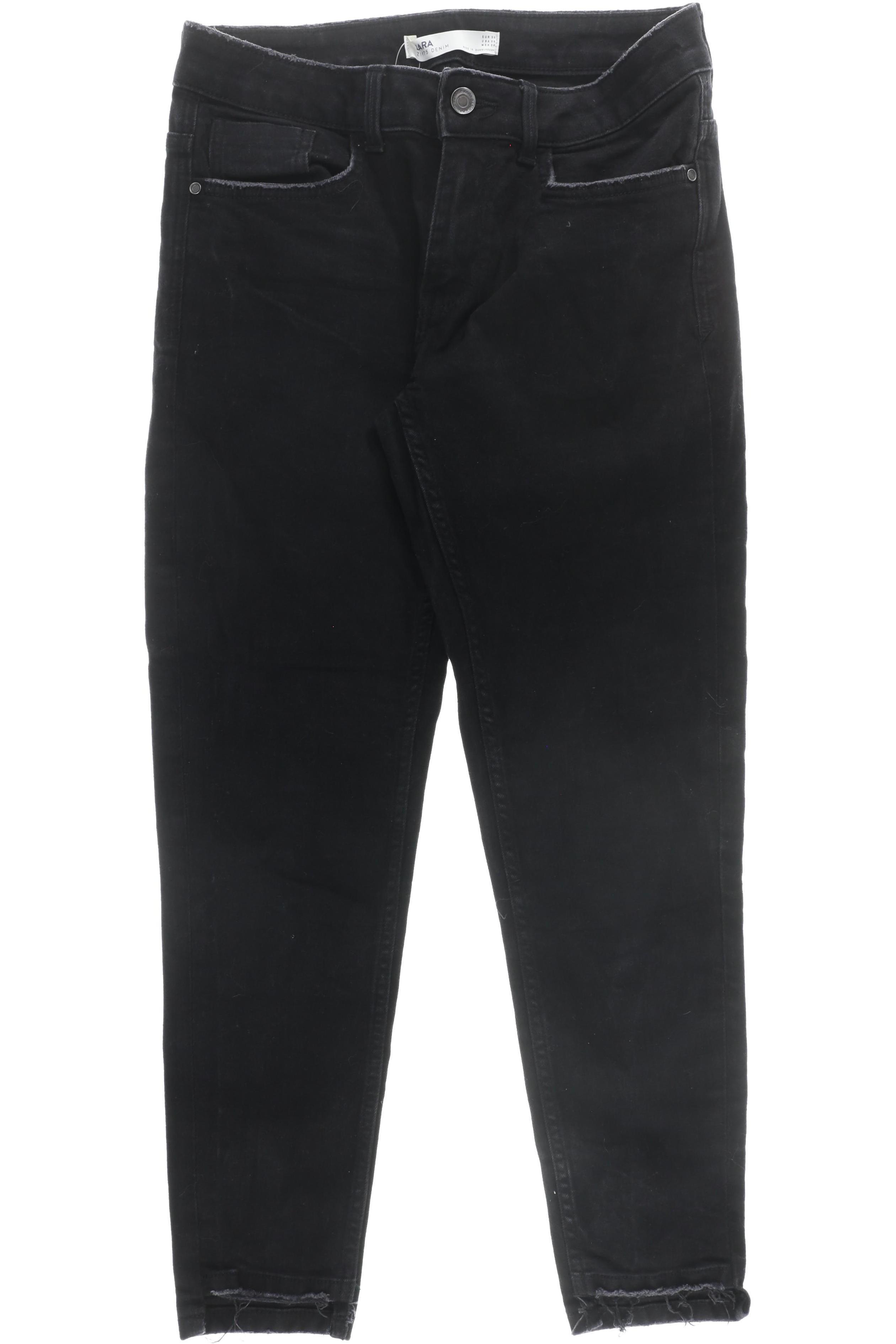 

Zara Damen Jeans, schwarz, Gr. 38