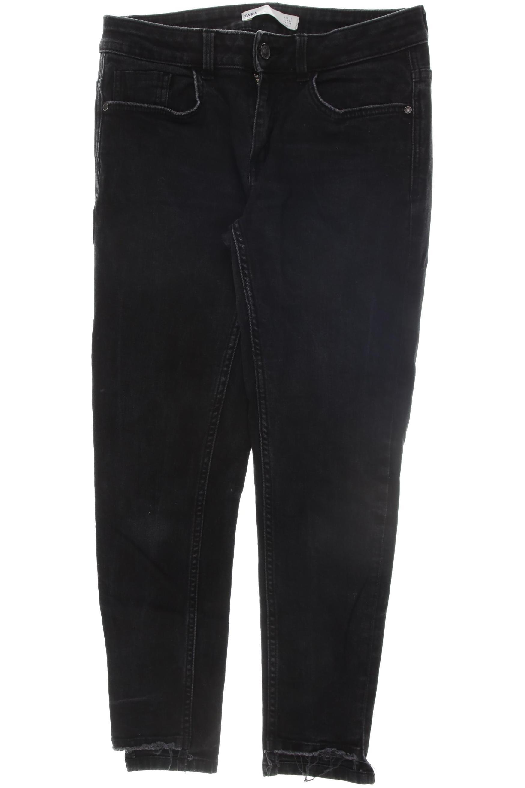 

Zara Damen Jeans, schwarz, Gr. 38