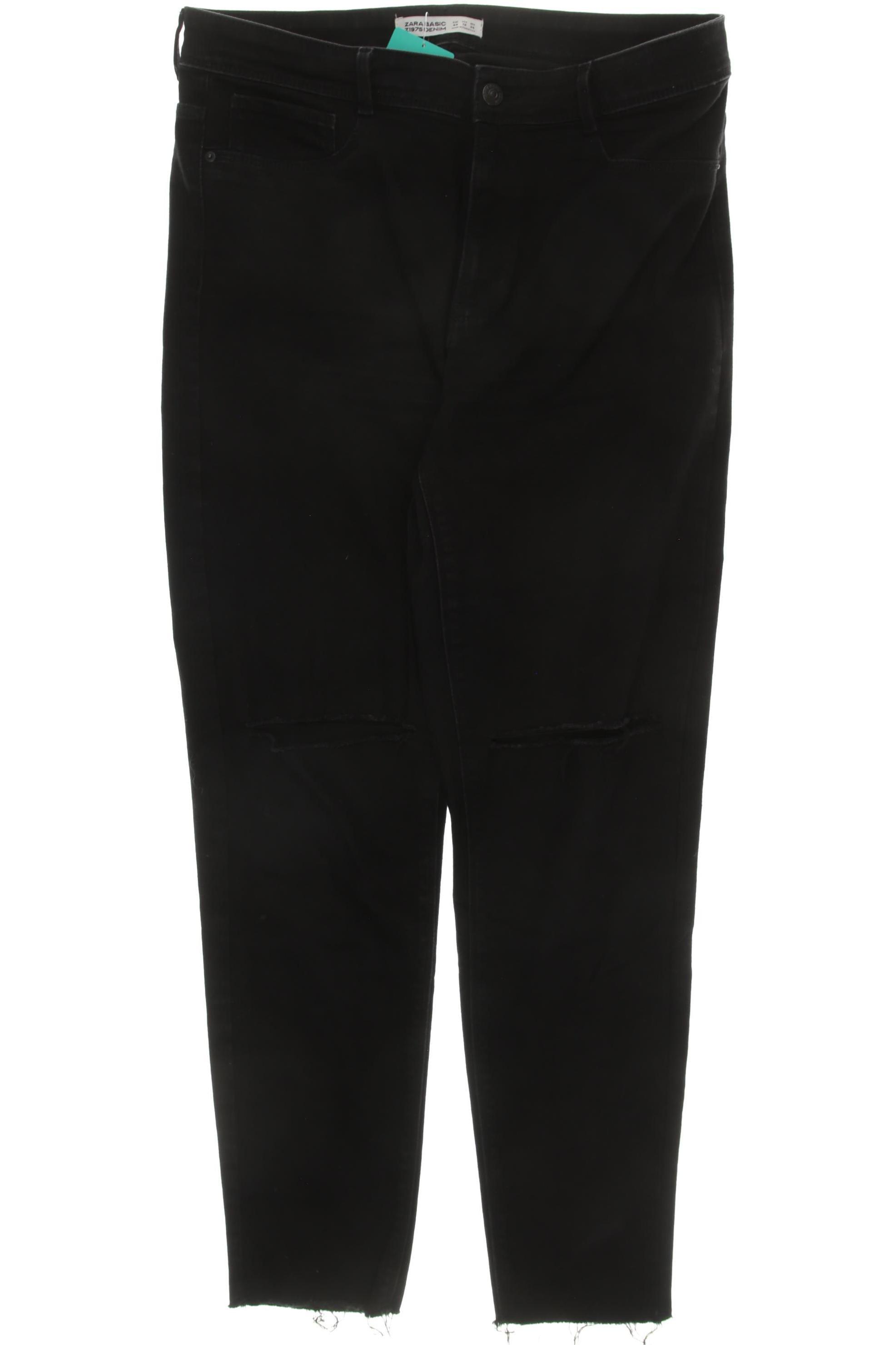 

Zara Damen Jeans, schwarz, Gr. 44