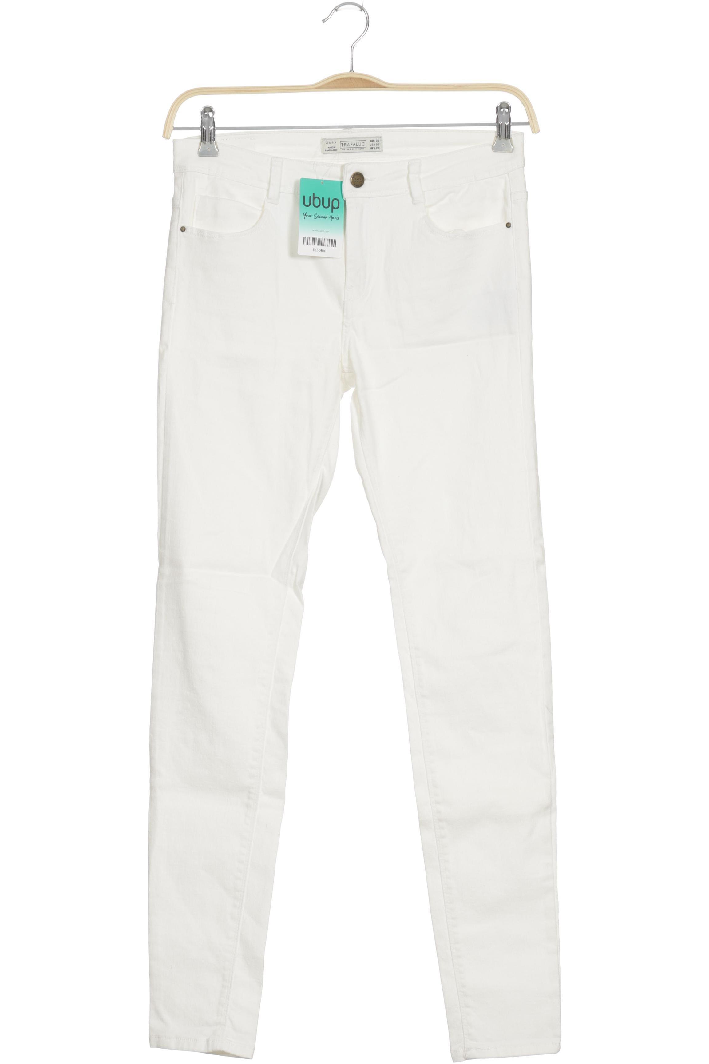 

Zara Damen Jeans, weiß, Gr. 38
