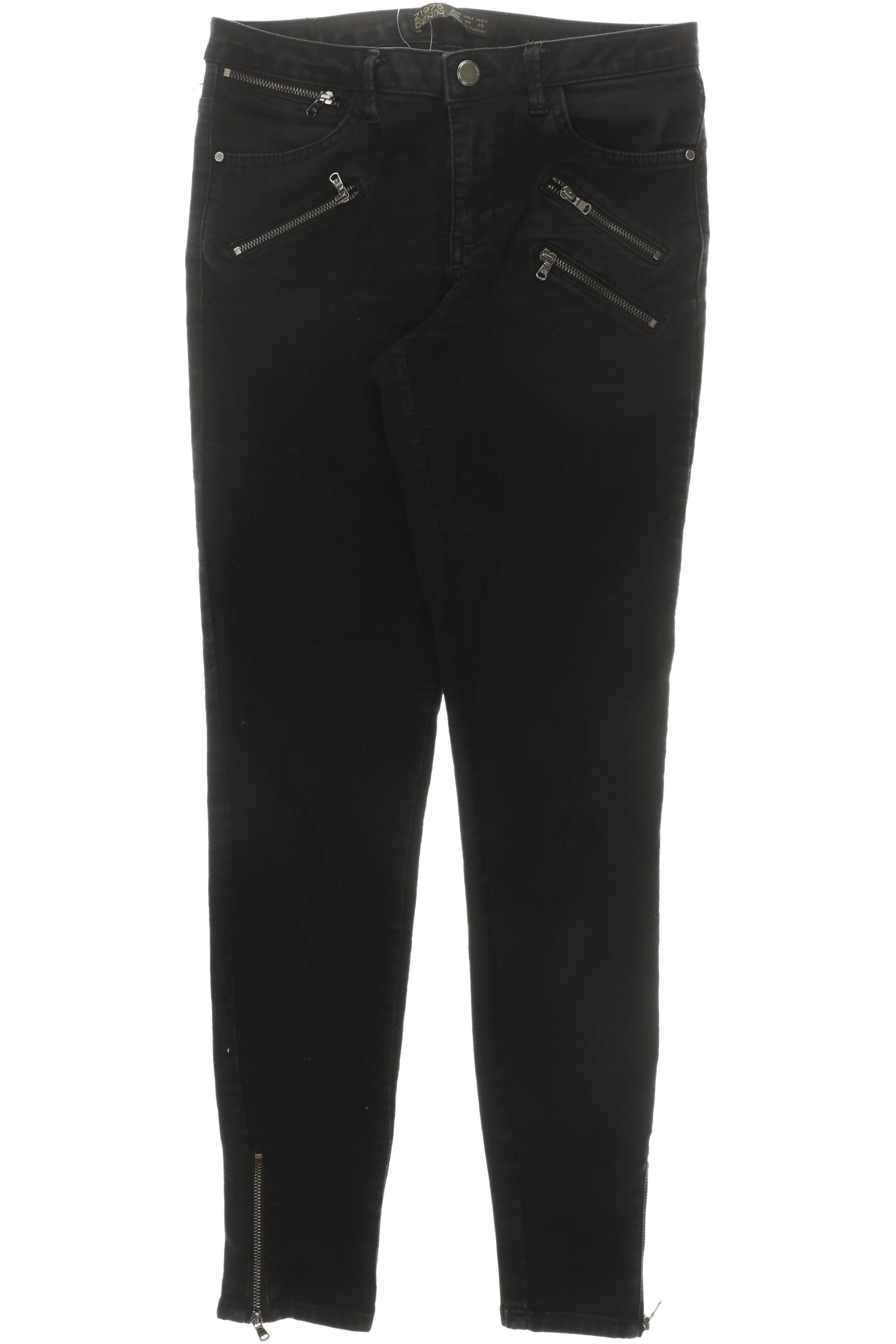

Zara Damen Jeans, schwarz, Gr. 36