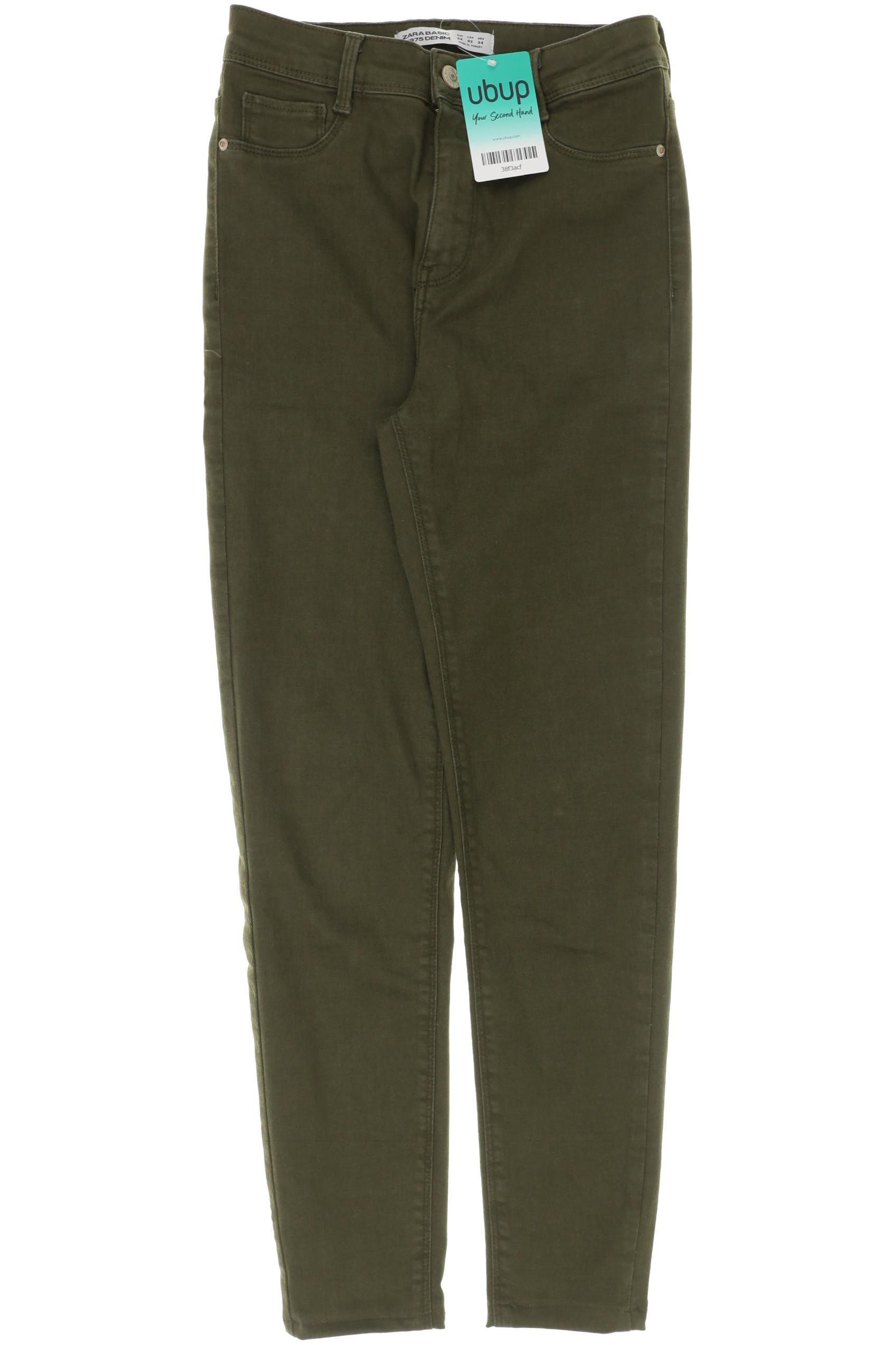 

Zara Damen Jeans, grün, Gr. 34