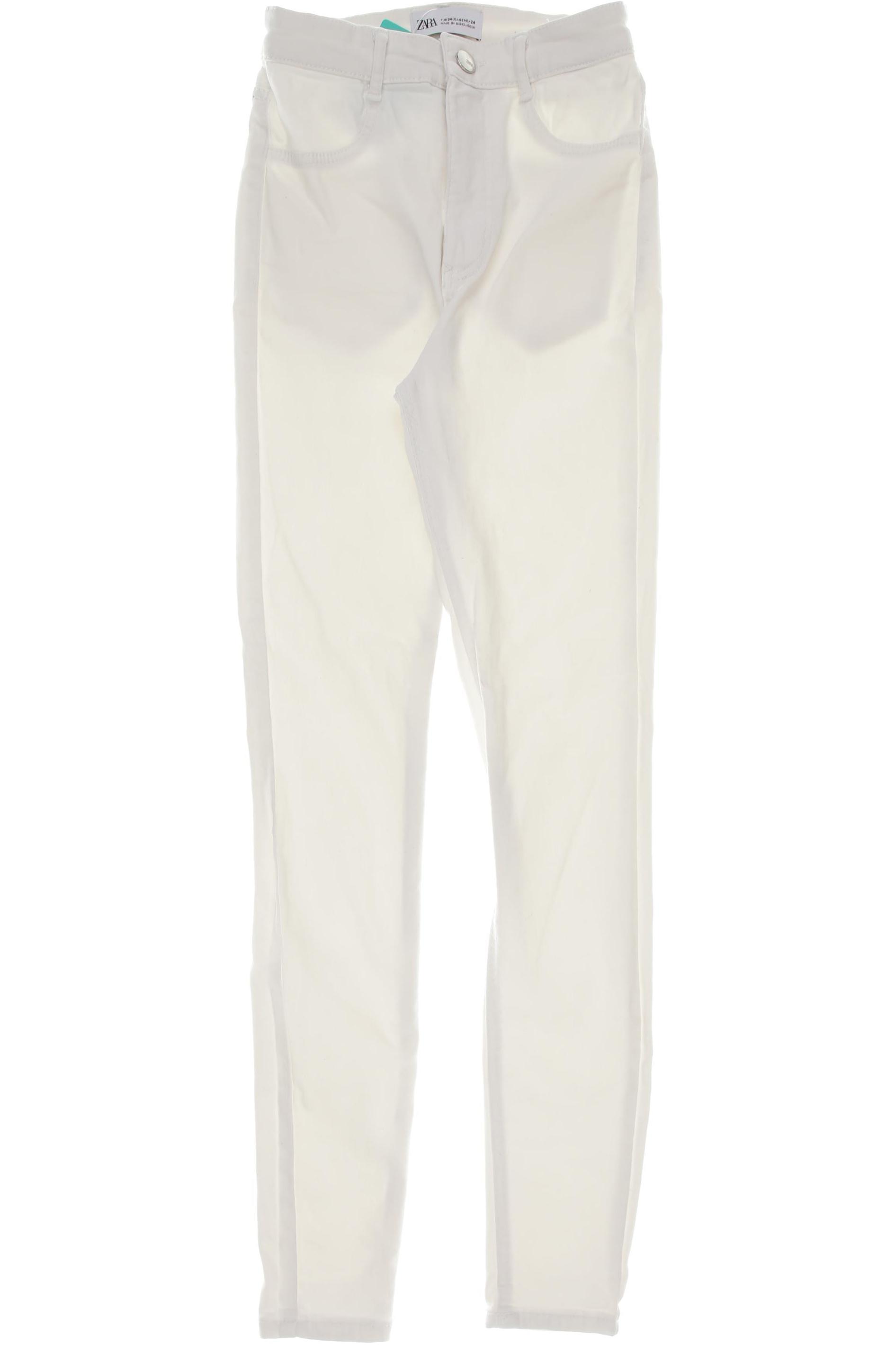 

Zara Damen Jeans, weiß, Gr. 34
