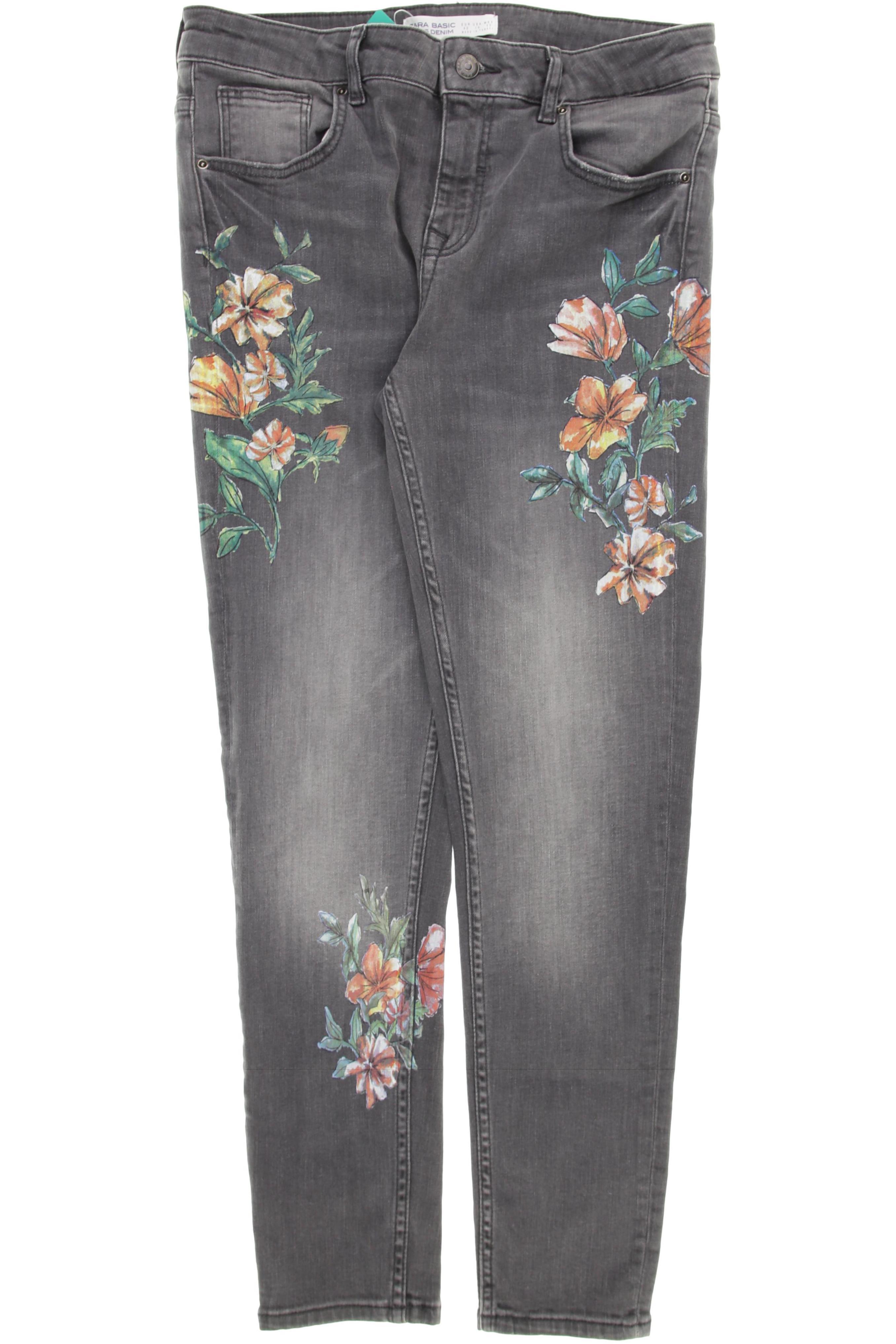 

Zara Damen Jeans, grau, Gr. 42