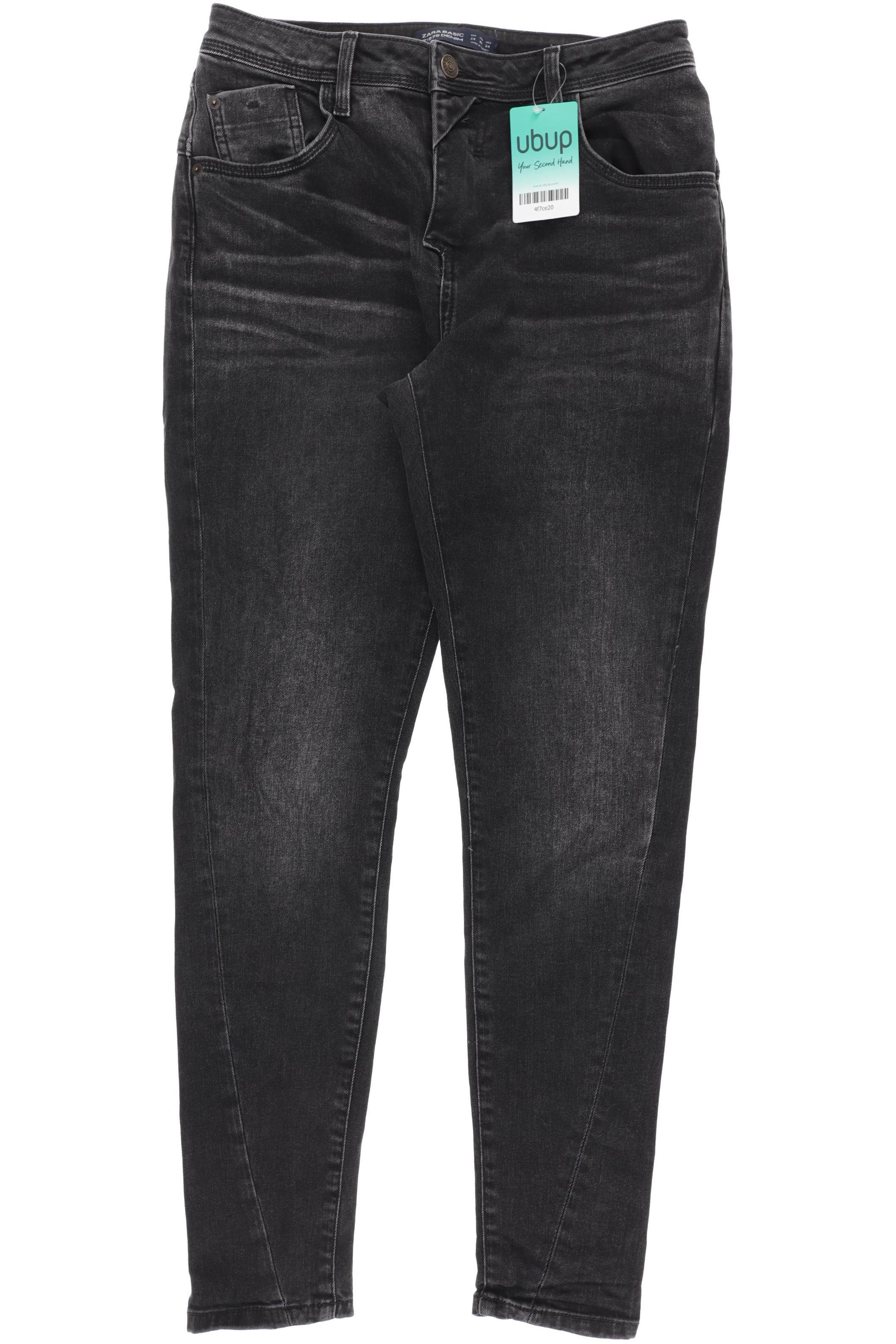 

Zara Damen Jeans, grau, Gr. 34