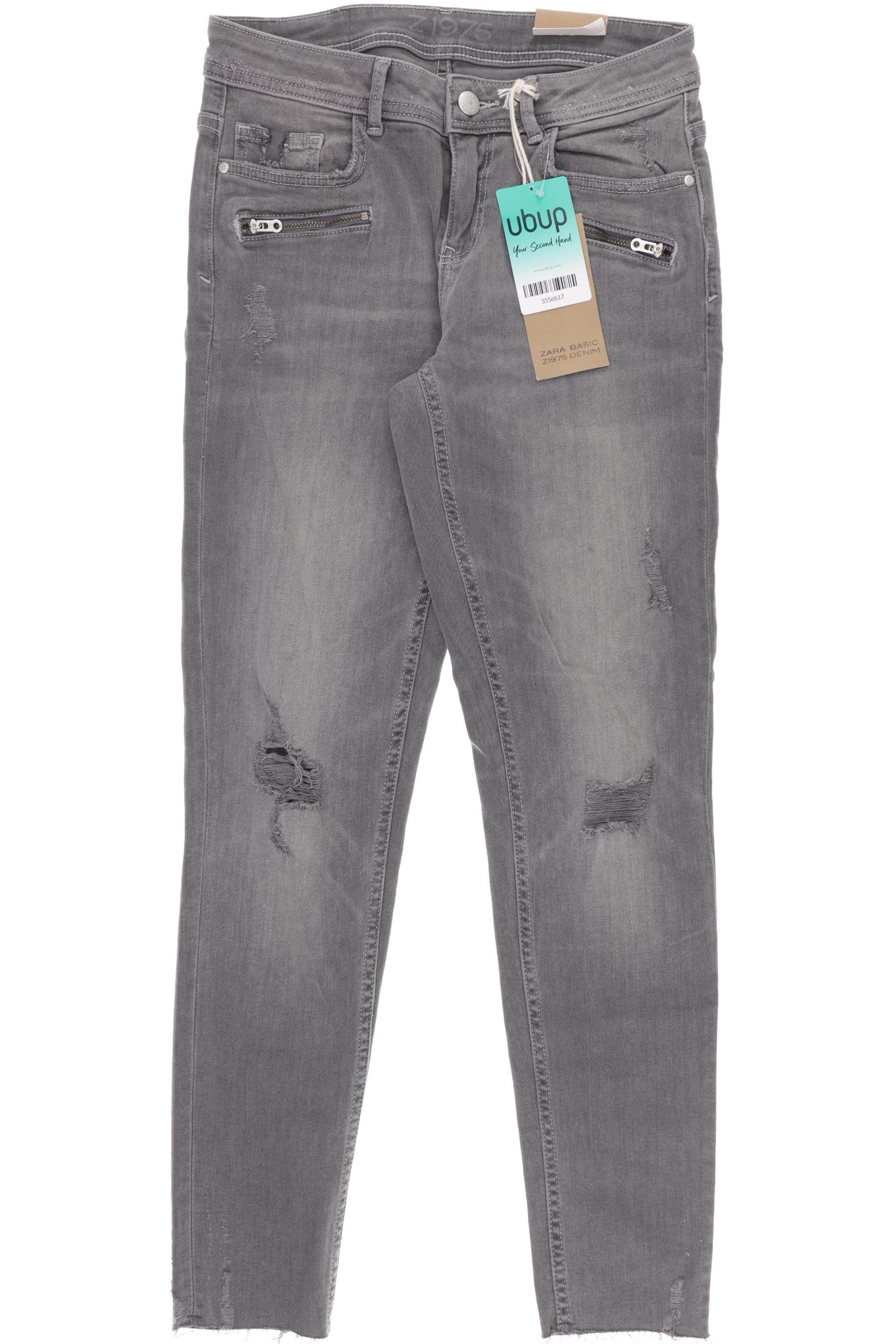 

Zara Damen Jeans, grau, Gr. 36
