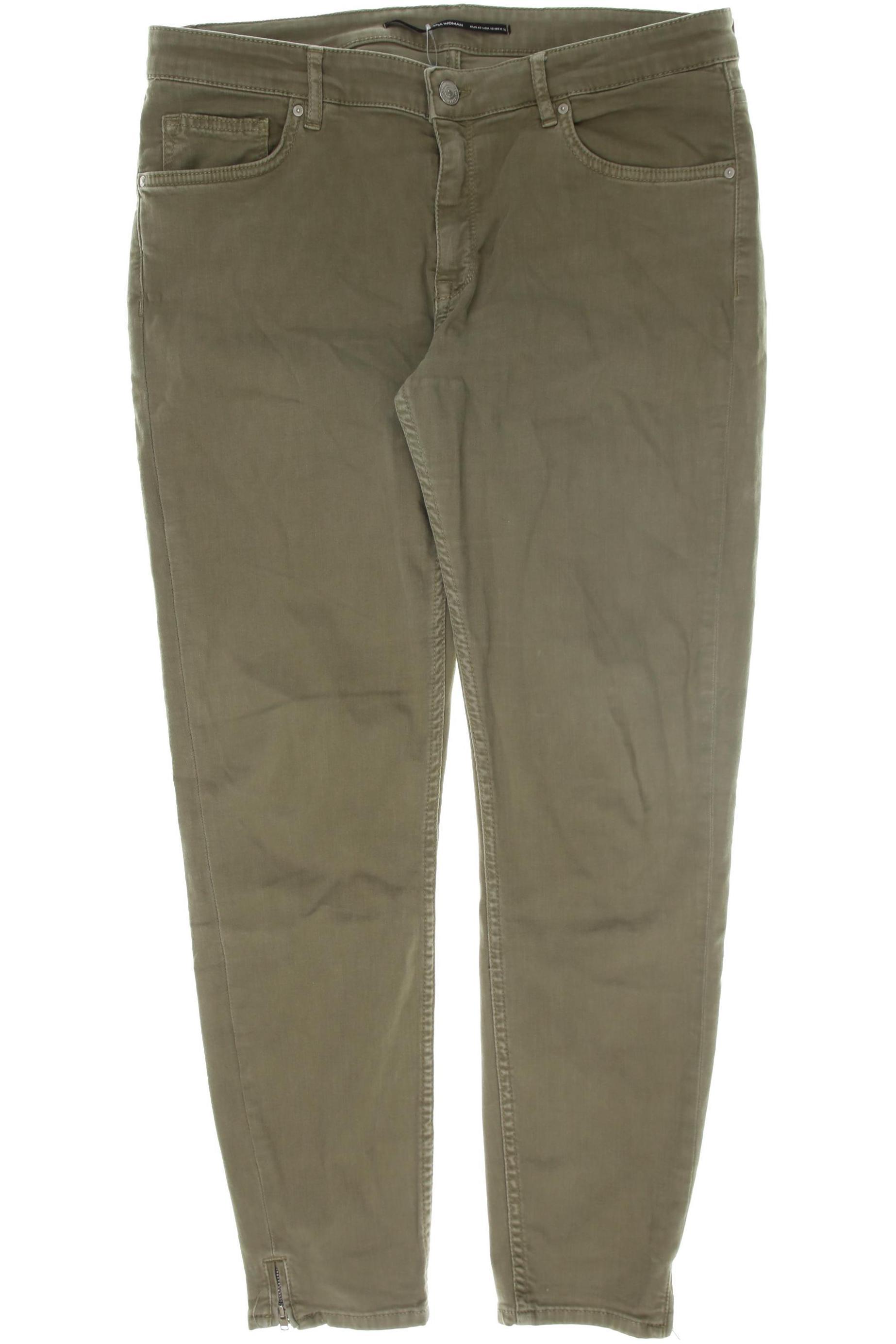 

Zara Damen Jeans, grün, Gr. 42