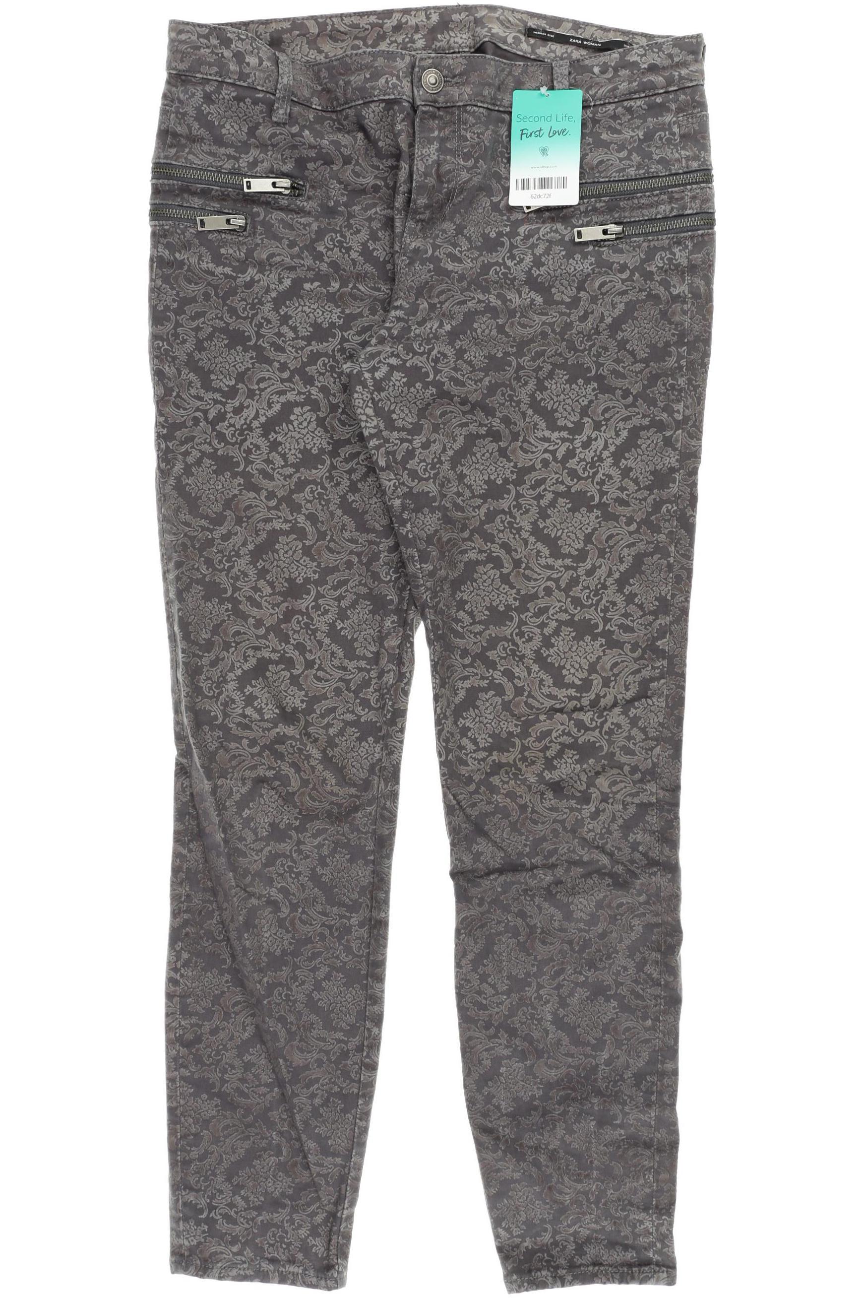 

Zara Damen Jeans, grau, Gr. 38