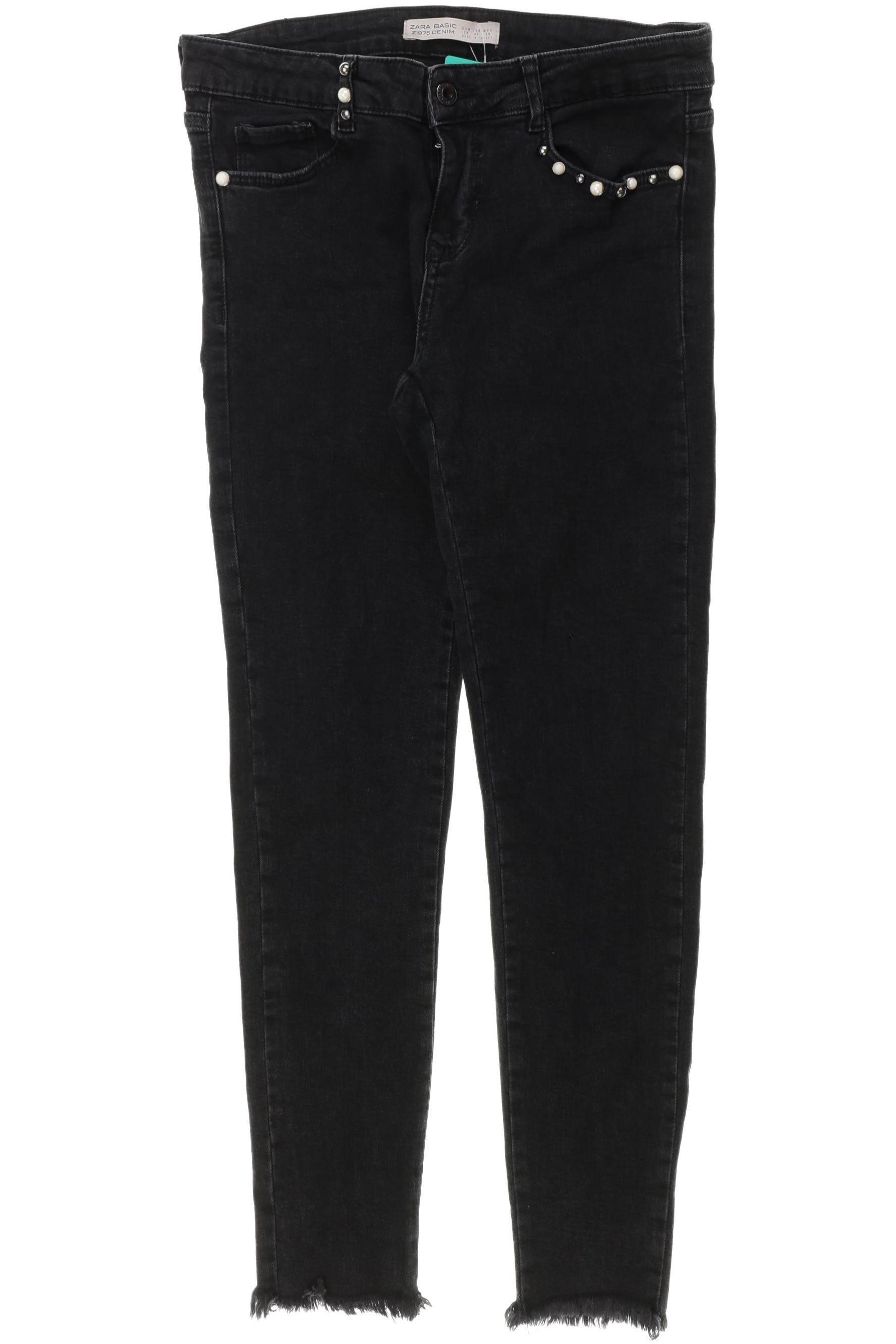 

Zara Damen Jeans, schwarz, Gr. 36