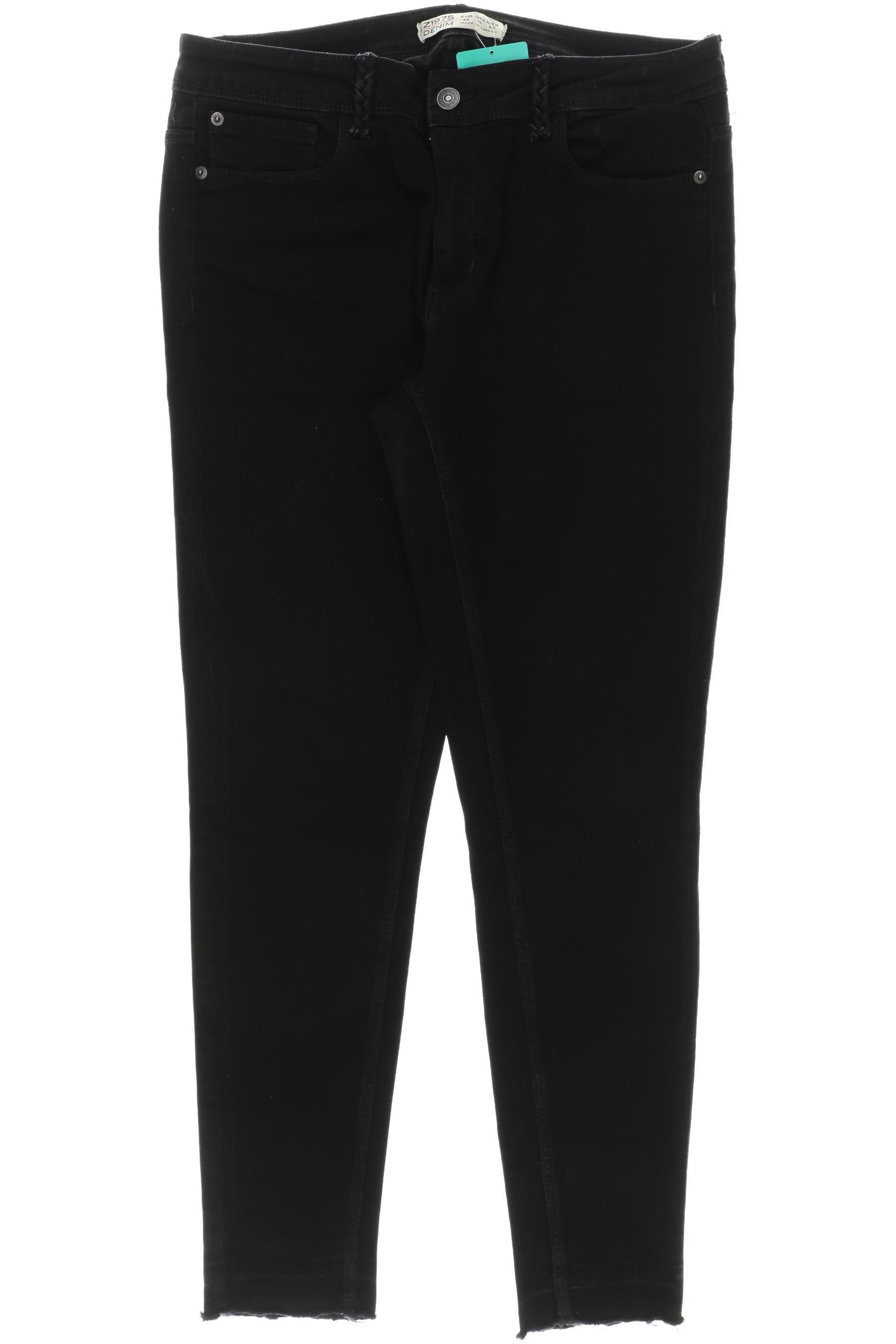 

Zara Damen Jeans, schwarz, Gr. 42