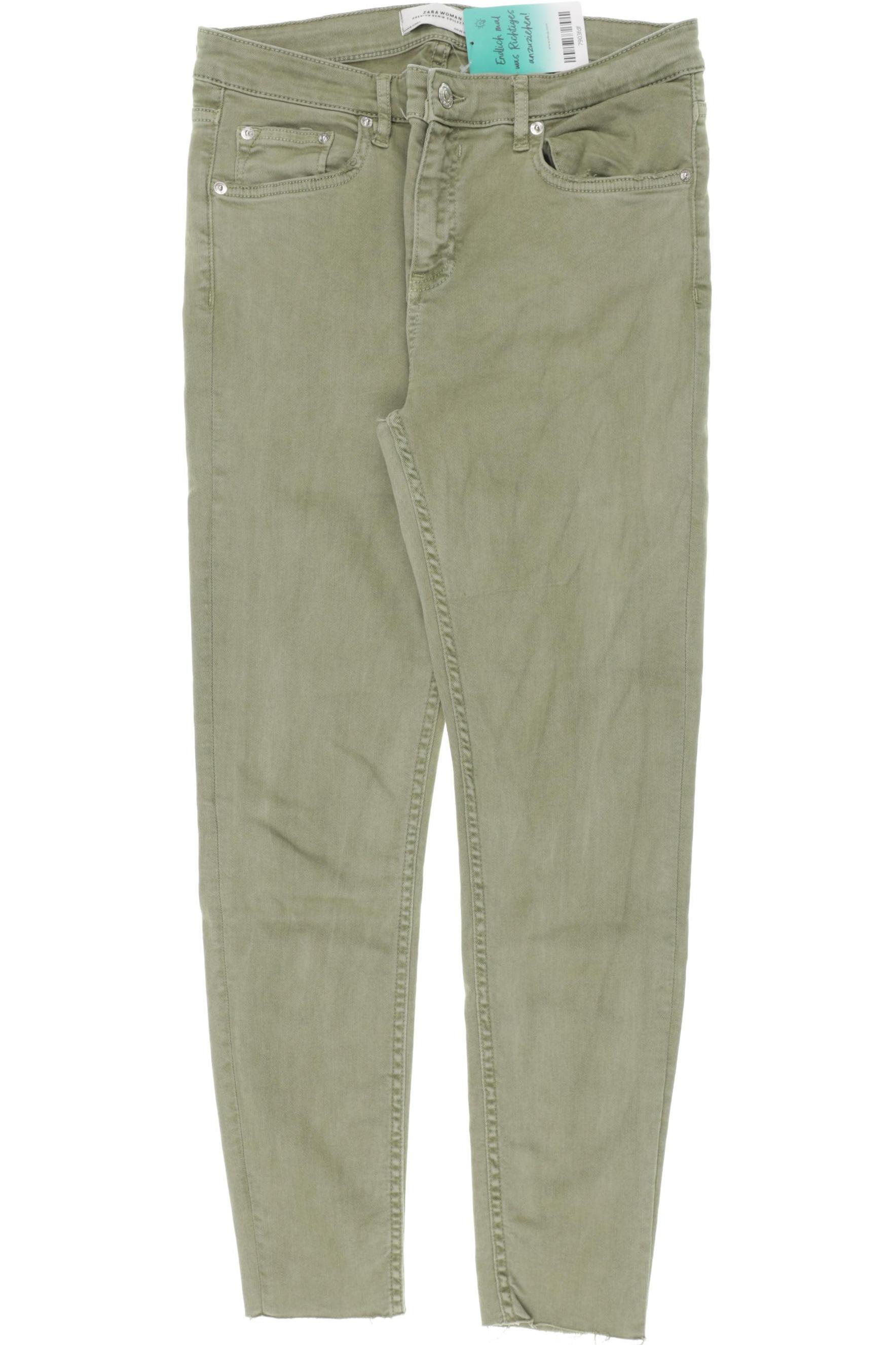 

Zara Damen Jeans, grün, Gr. 40