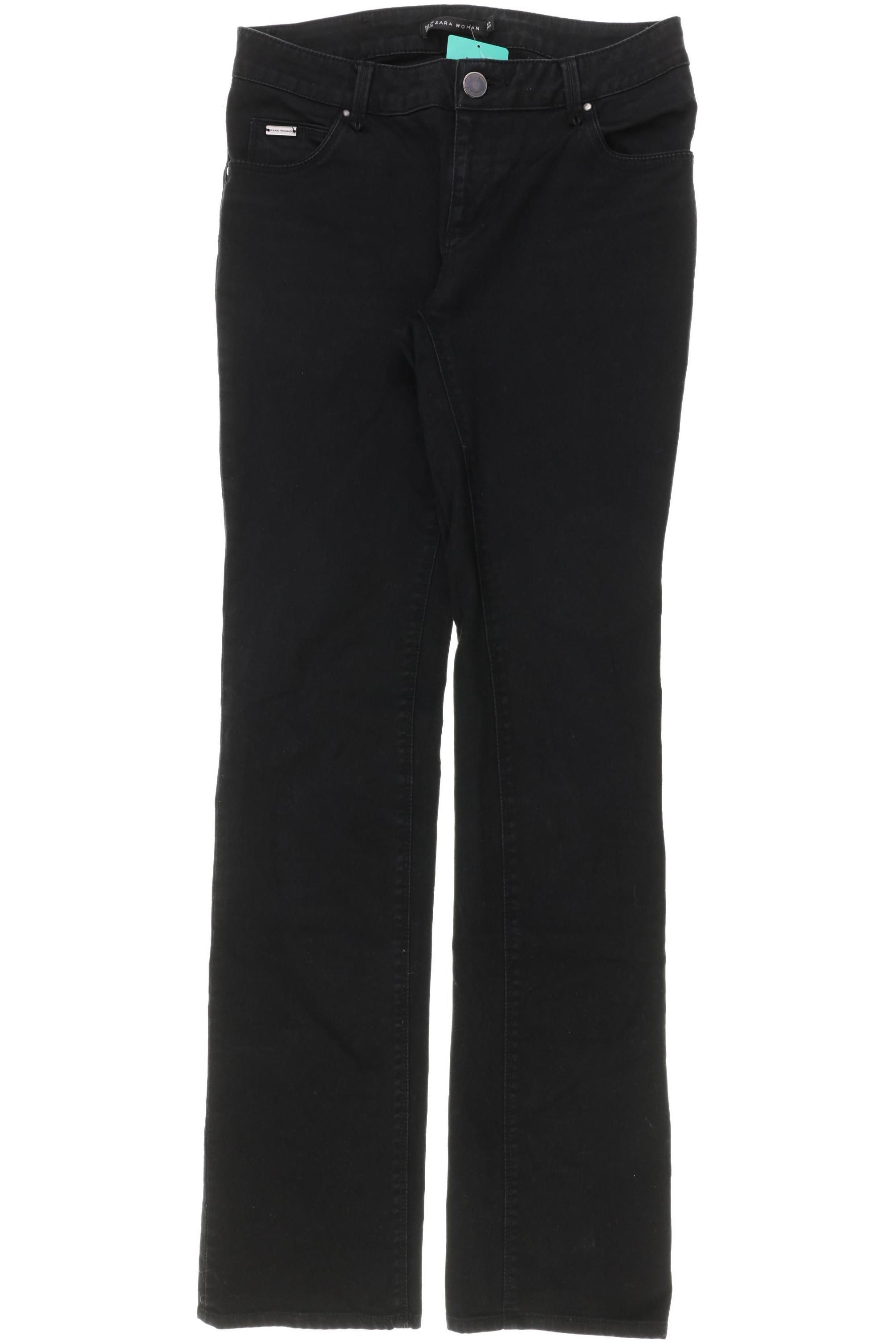 

Zara Damen Jeans, schwarz, Gr. 36