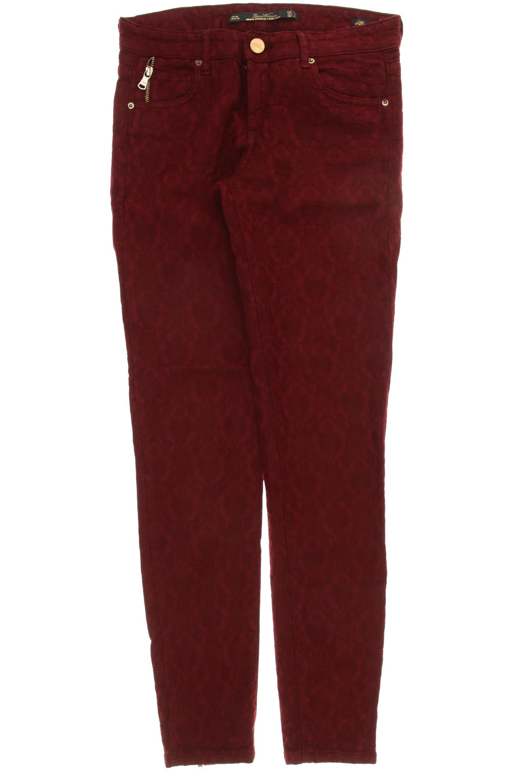 

Zara Damen Stoffhose, rot, Gr. 34