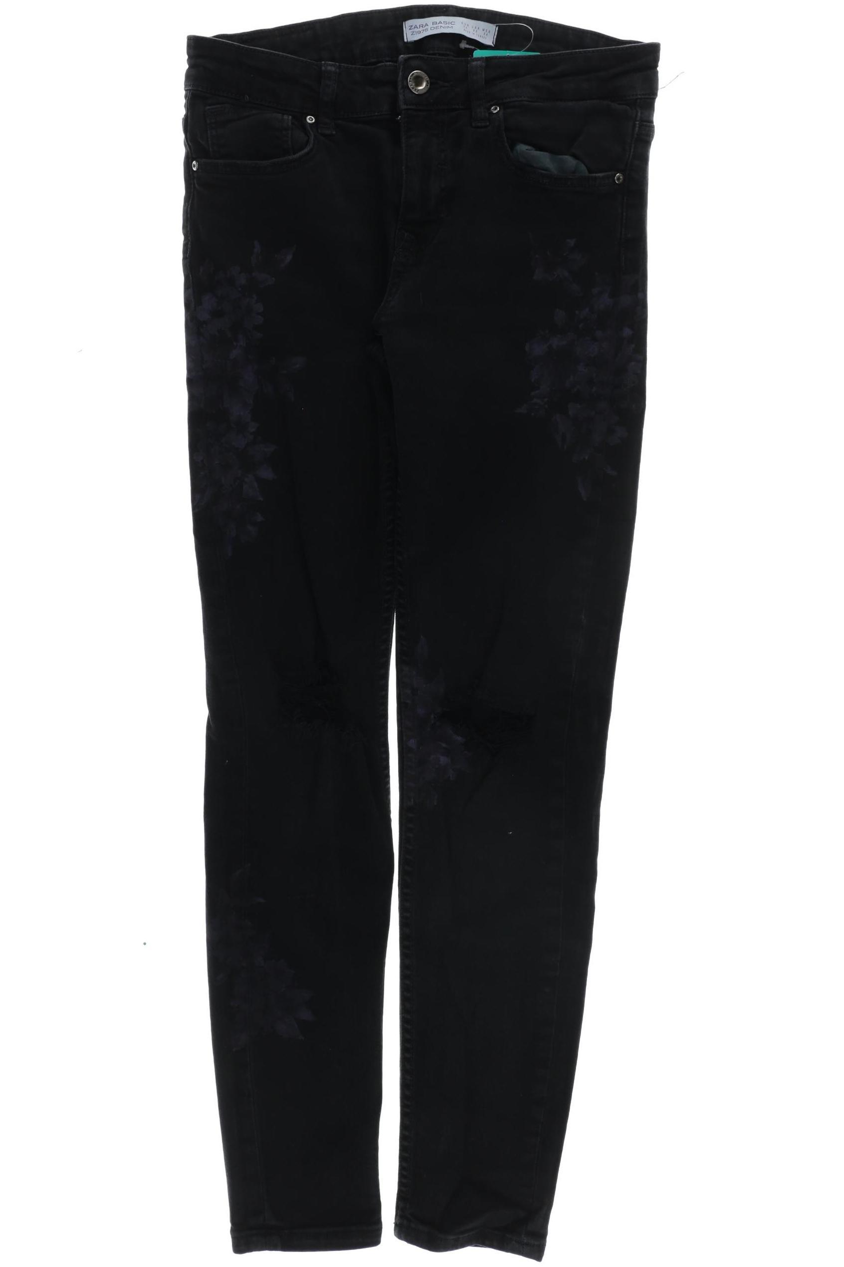 

Zara Damen Jeans, schwarz, Gr. 34
