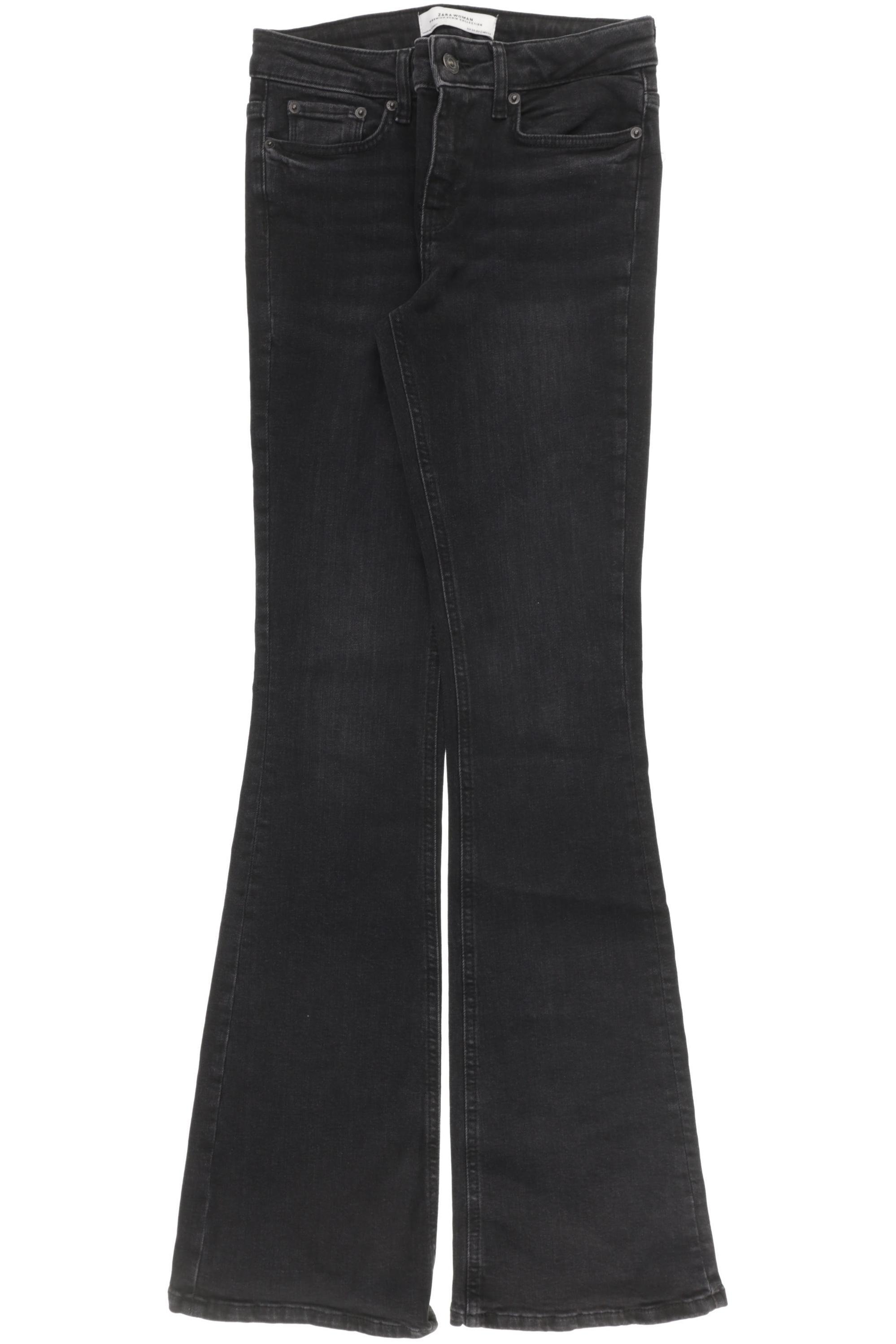 

Zara Damen Jeans, schwarz, Gr. 34